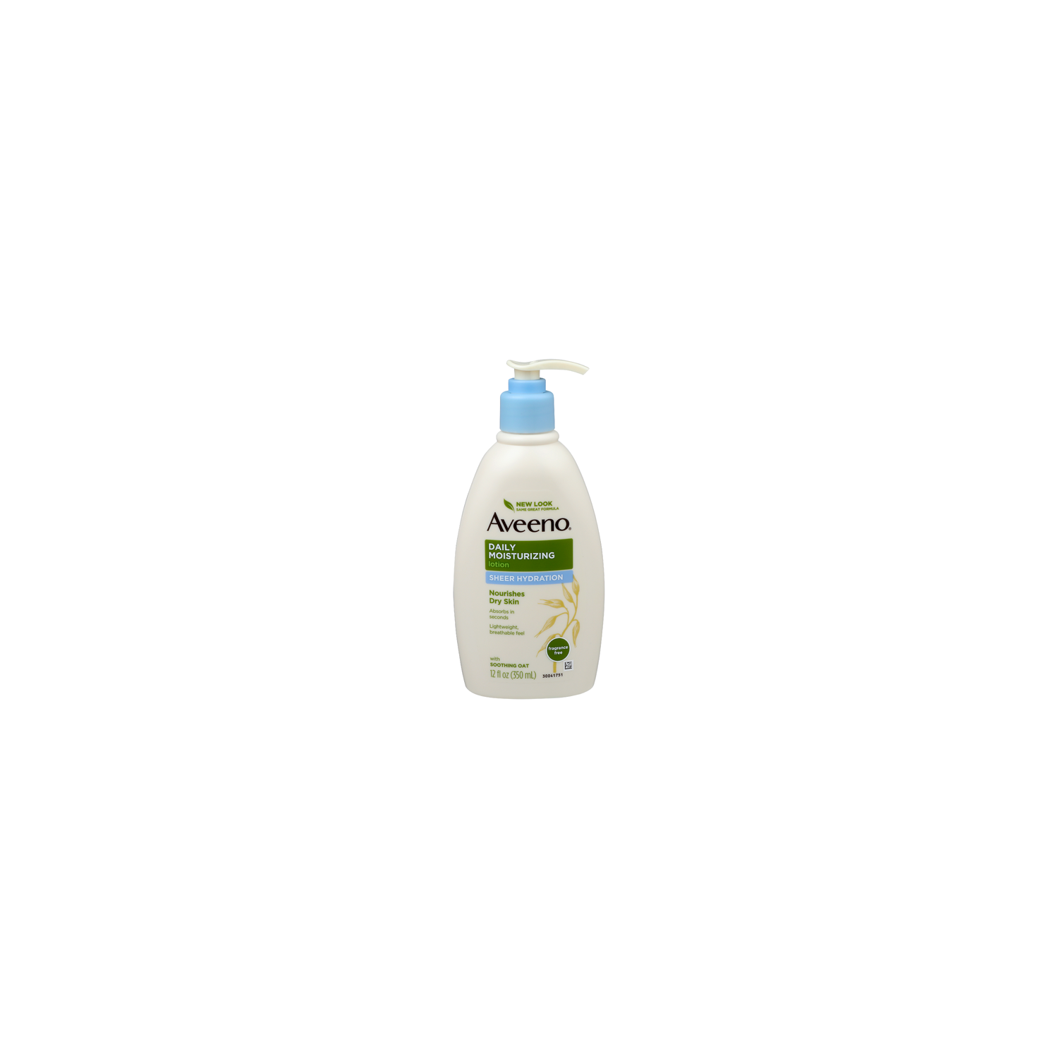 Aveeno Fragrance Free Sheer Hydration Daily Moisturizing Lotion - 12 Fluid Ounce Image 1 of 3