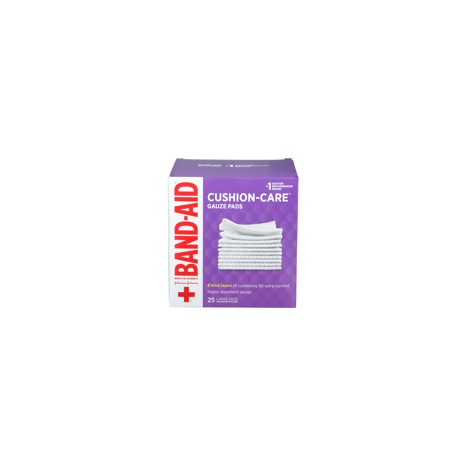 BAND-AID Cushion-Care Gauze Pads - 25 Count Image 1 of 2