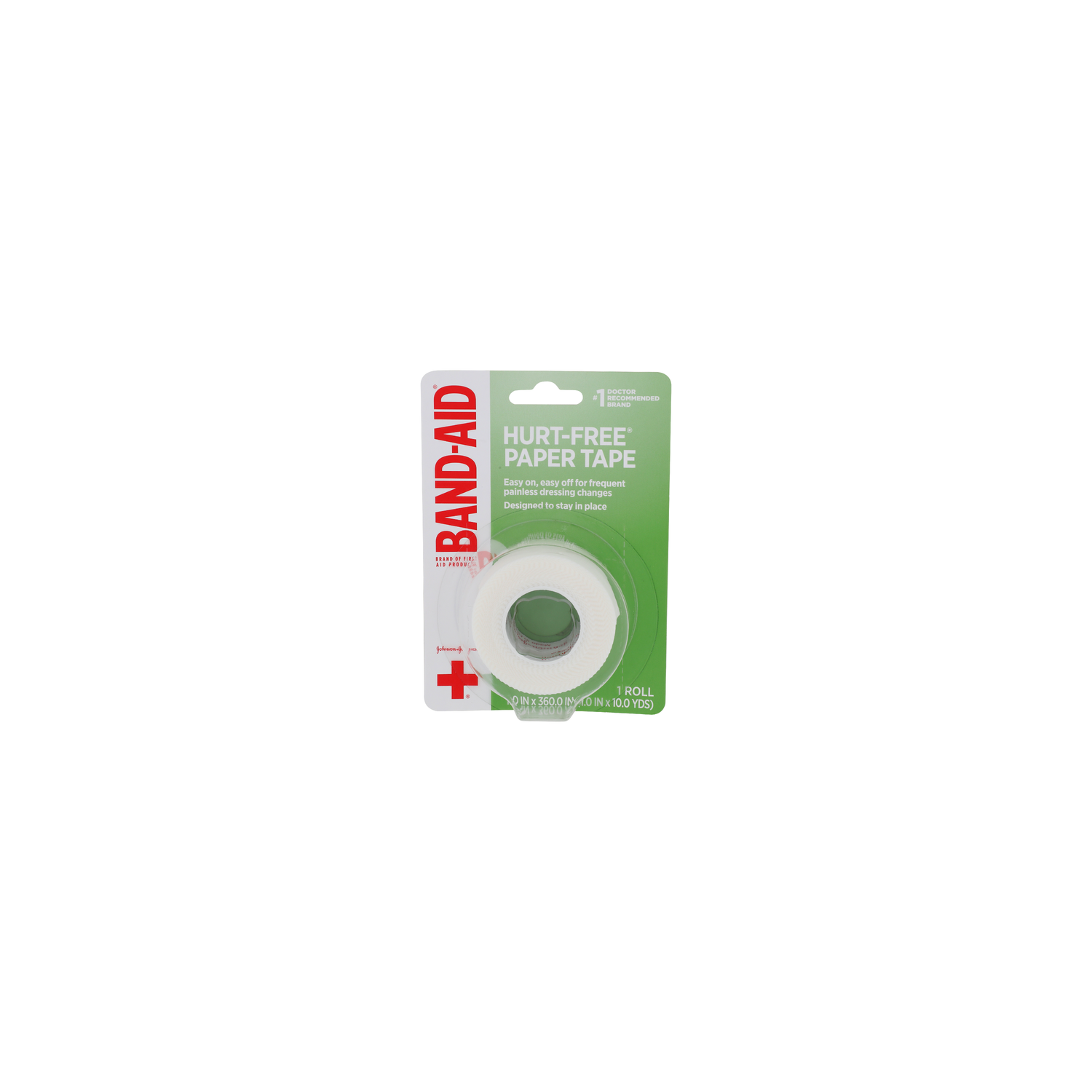 BAND-AID Hurt-Free Paper Tape - 1 Count Image 1 of 2