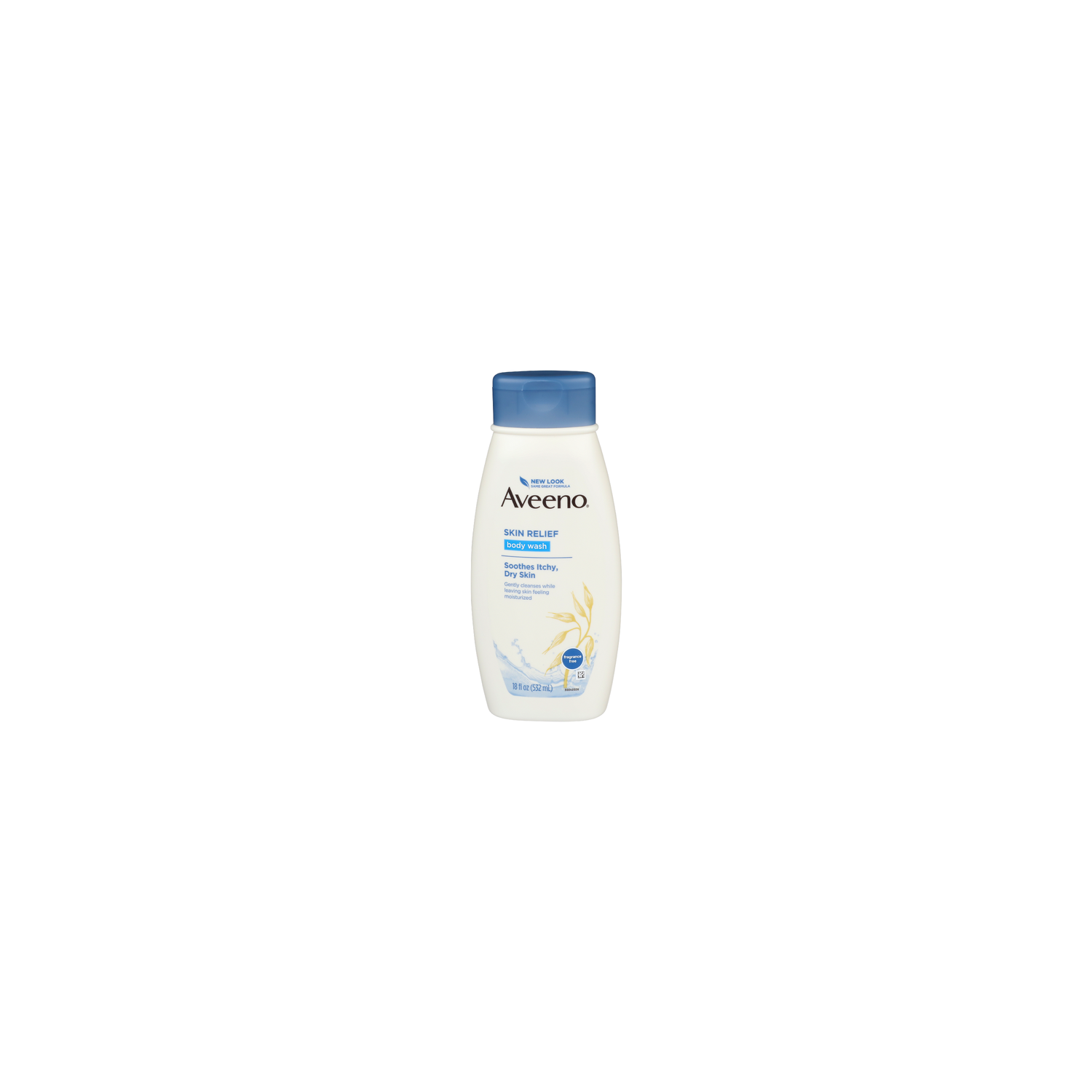 Aveeno Fragrance Free Skin Relief Body Wash - 18 Fluid Ounce Image 1 of 3