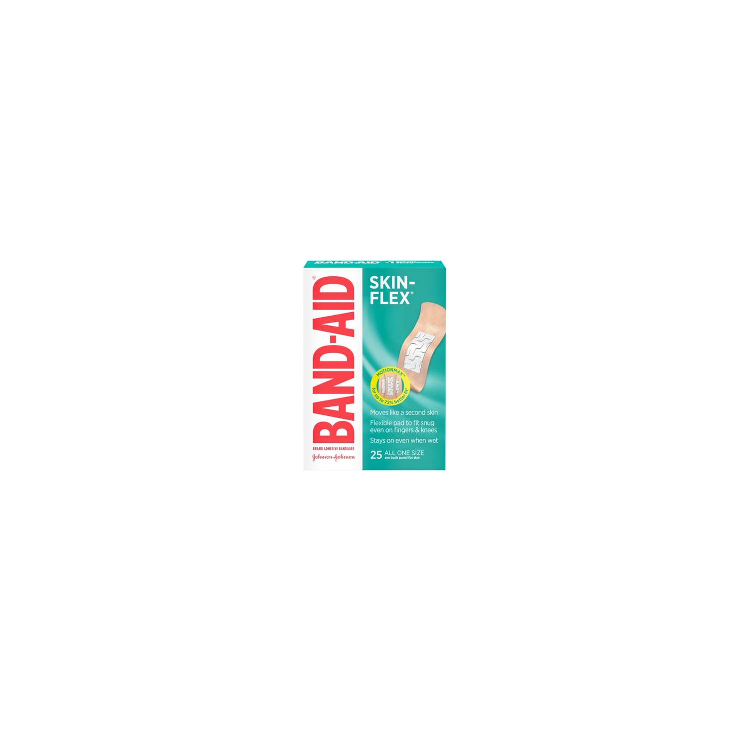 Band-Aid Brand Skin-Flex Adhesive Bandages, All One Size - 25 Count Image 1 of 2