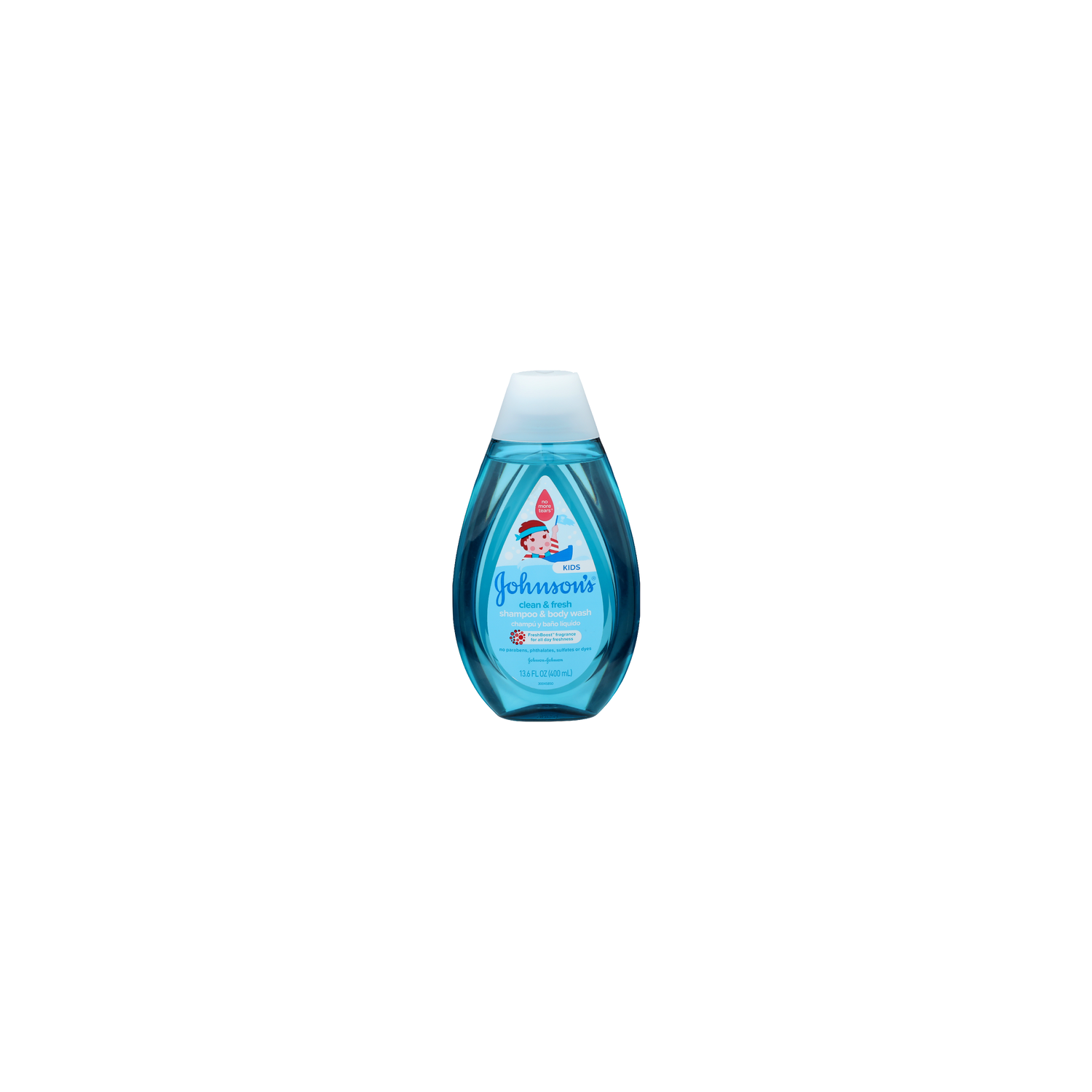 JOHNSON's Freshboost Fragrance Clean & Fresh Kids Shampoo & Body Wash - 13.6 Fluid Ounce Image 1 of 3