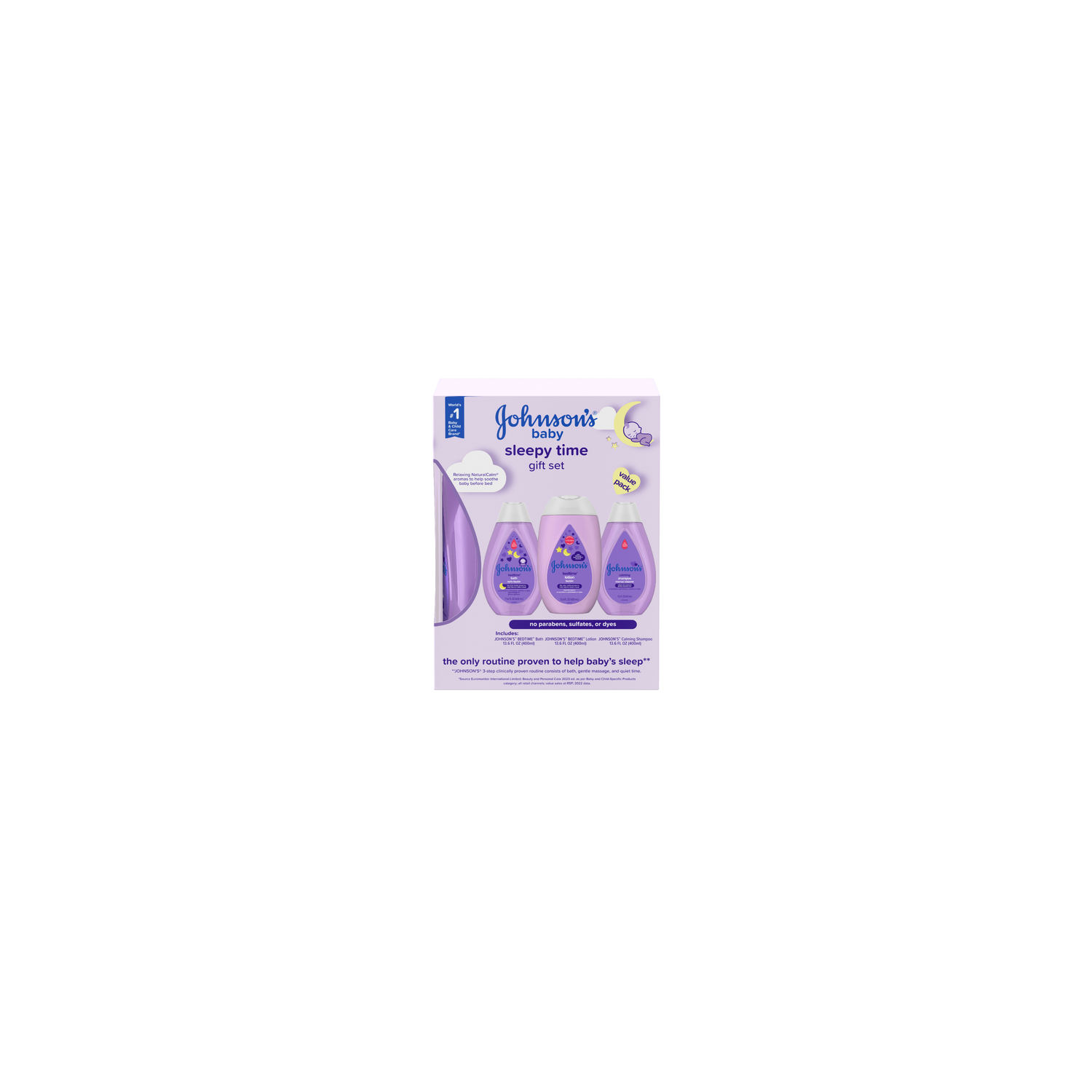 Johnson's Baby Sleepy Time Relaxing Bedtime Gift Set - 1 Count Image 1 of 2