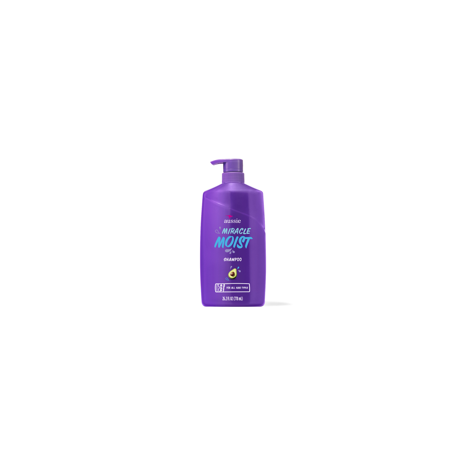Aussie Miracle Moist Shampoo - 26.2 Fluid Ounce Image 1 of 3