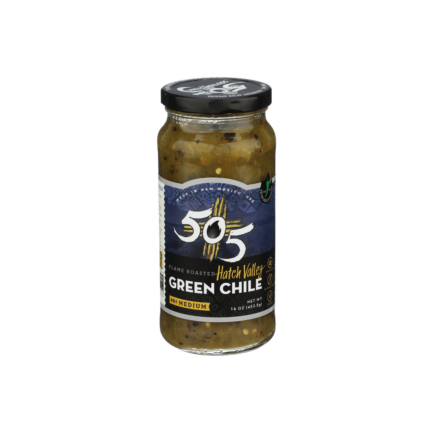 505 Southwestern Medium Dry Roasted Green Chile-Medium - 16 Ounce Image 1 of 4