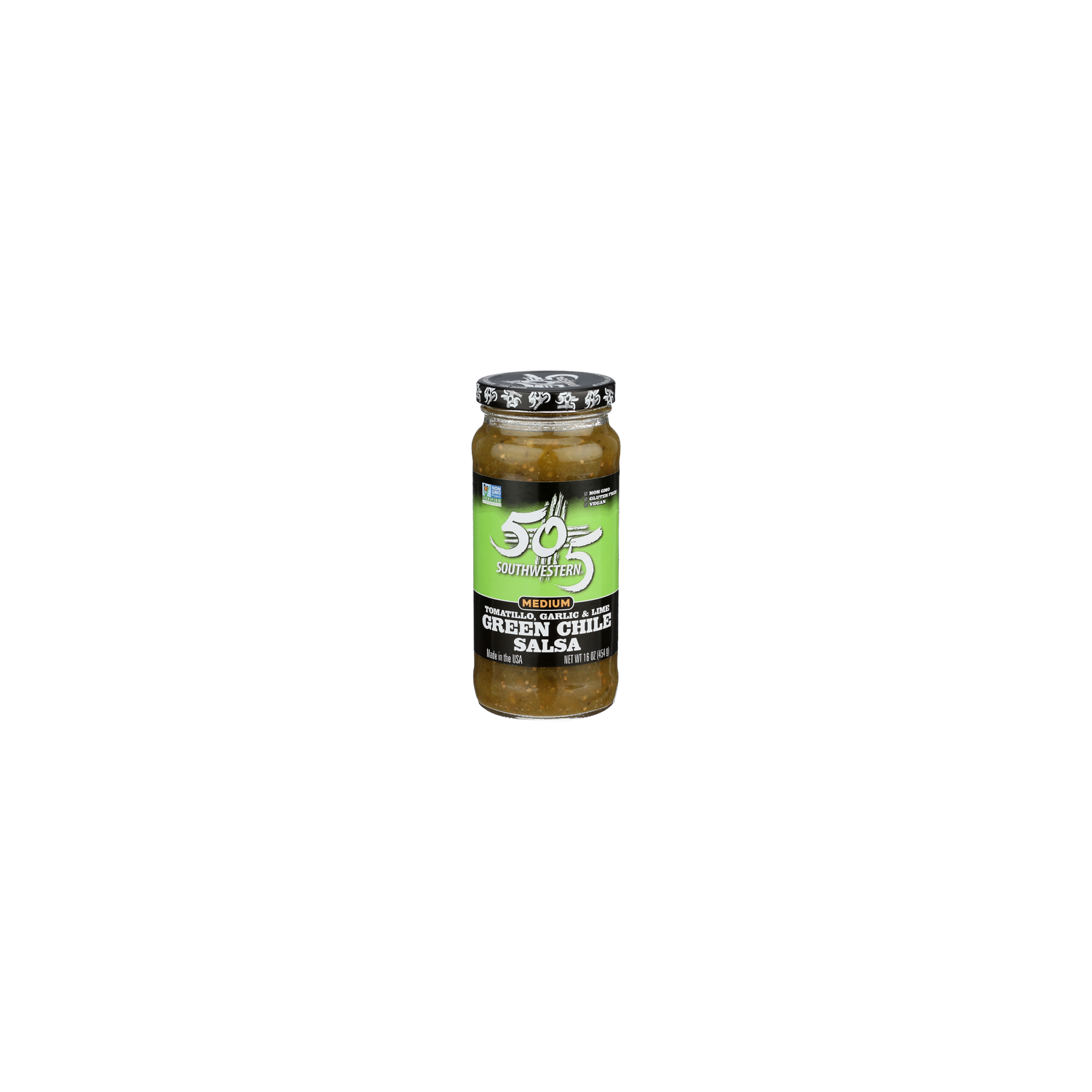 505 Southwestern Dry Hatch Valley Green Chile Salsa W Tomatillo