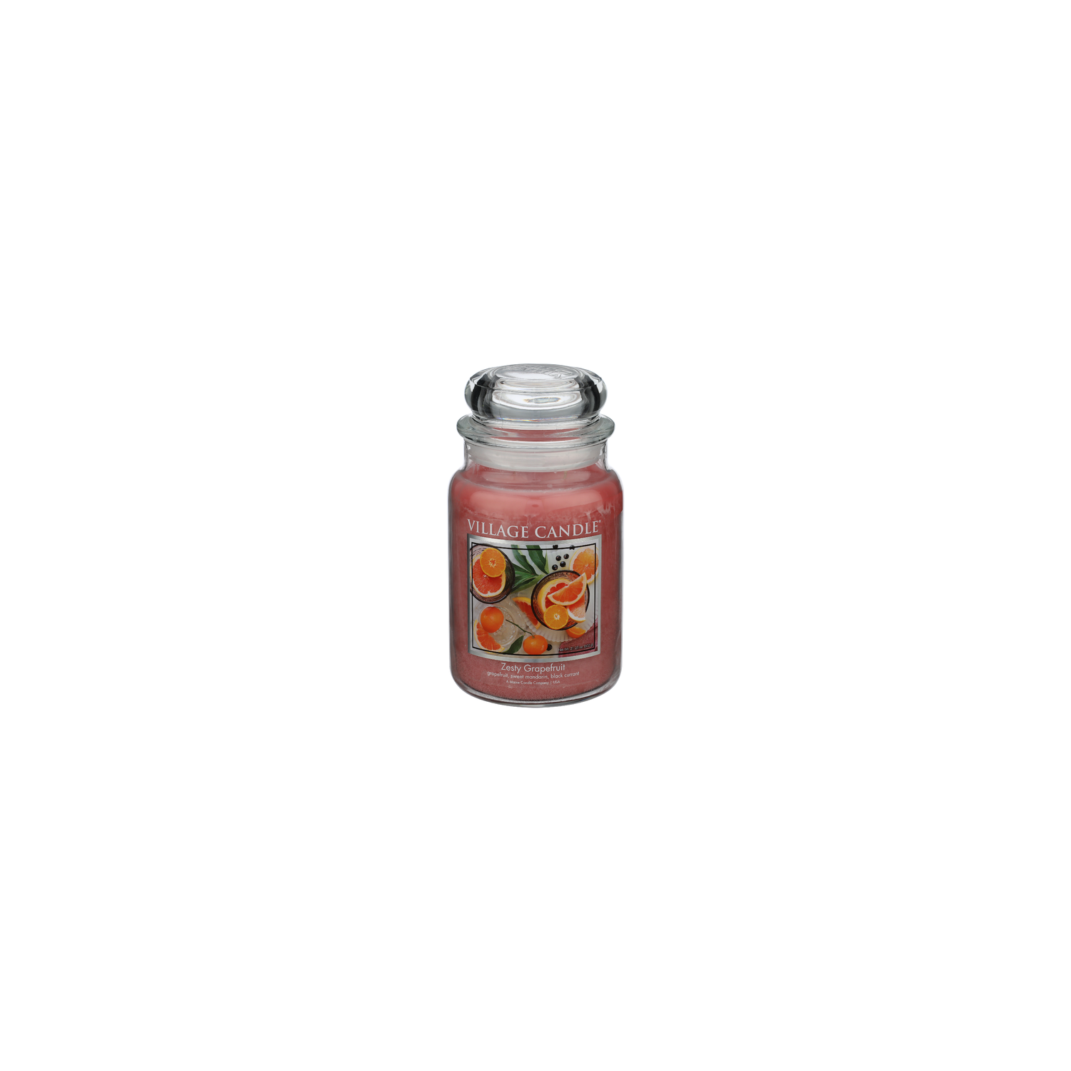 Village Candle Zesty Grapefruit Large Dome - 21.25 Ounce Image 1 of 2