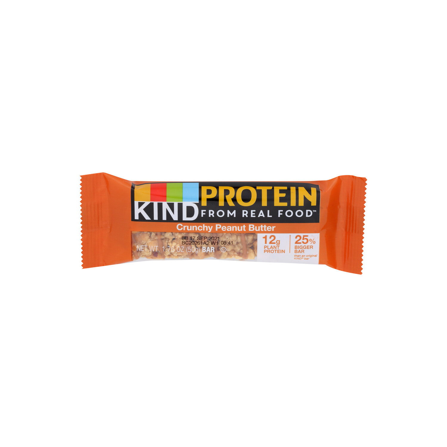 Kind Crunchy Peanut Butter Protein Bar - 1.76 Ounce Image 1 of 4