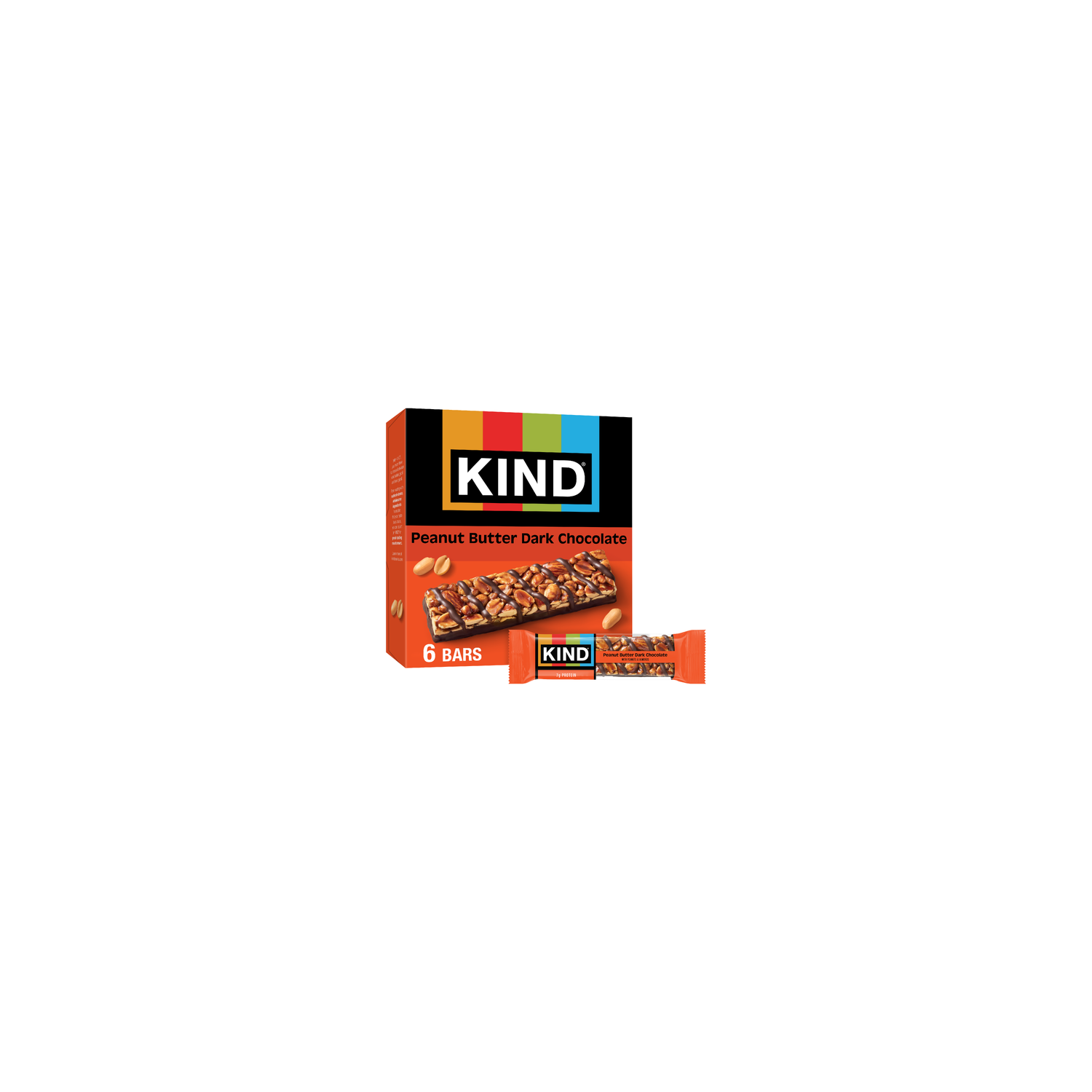 Kind Peanut Butter Dark Chocolate - 1.4 Ounce - 6 Count Image 1 of 3