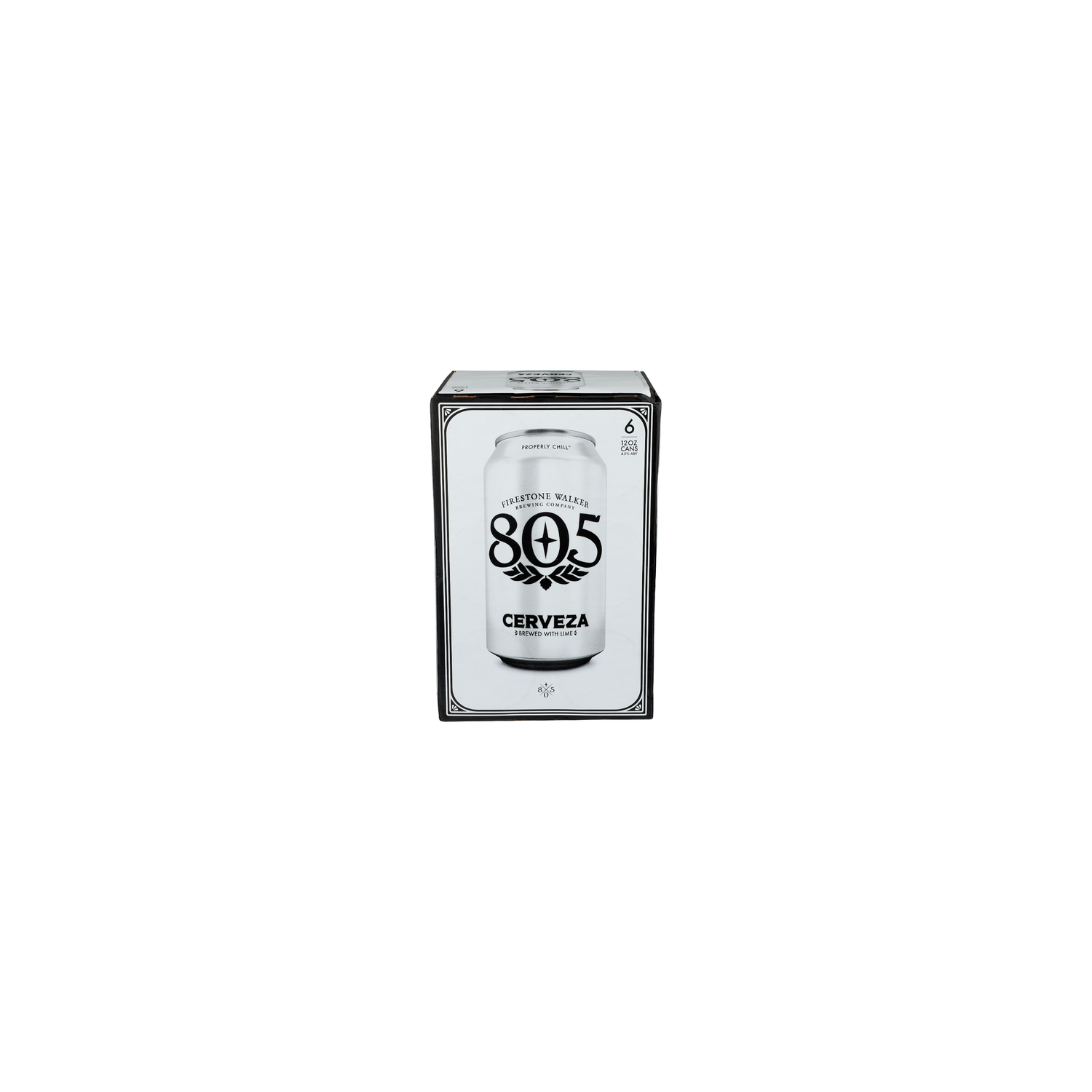 Firestone Walker Brewing Company Brewed With Lime 805 Cerveza - 6 Count Image 1 of 2