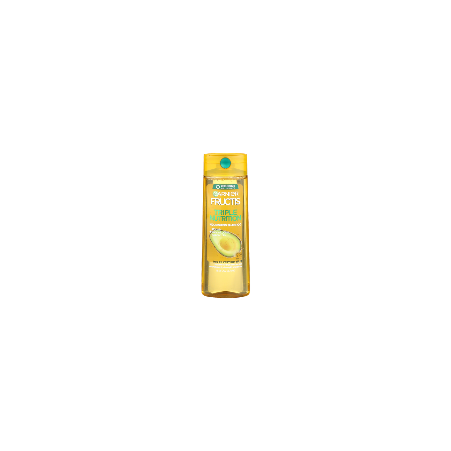 Garnier Glycerin + Avocado, Olive, Almond Oils Triple Nutrition Fructis Nourishing Shampoo - 12.5 Fluid Ounce Image 1 of 3