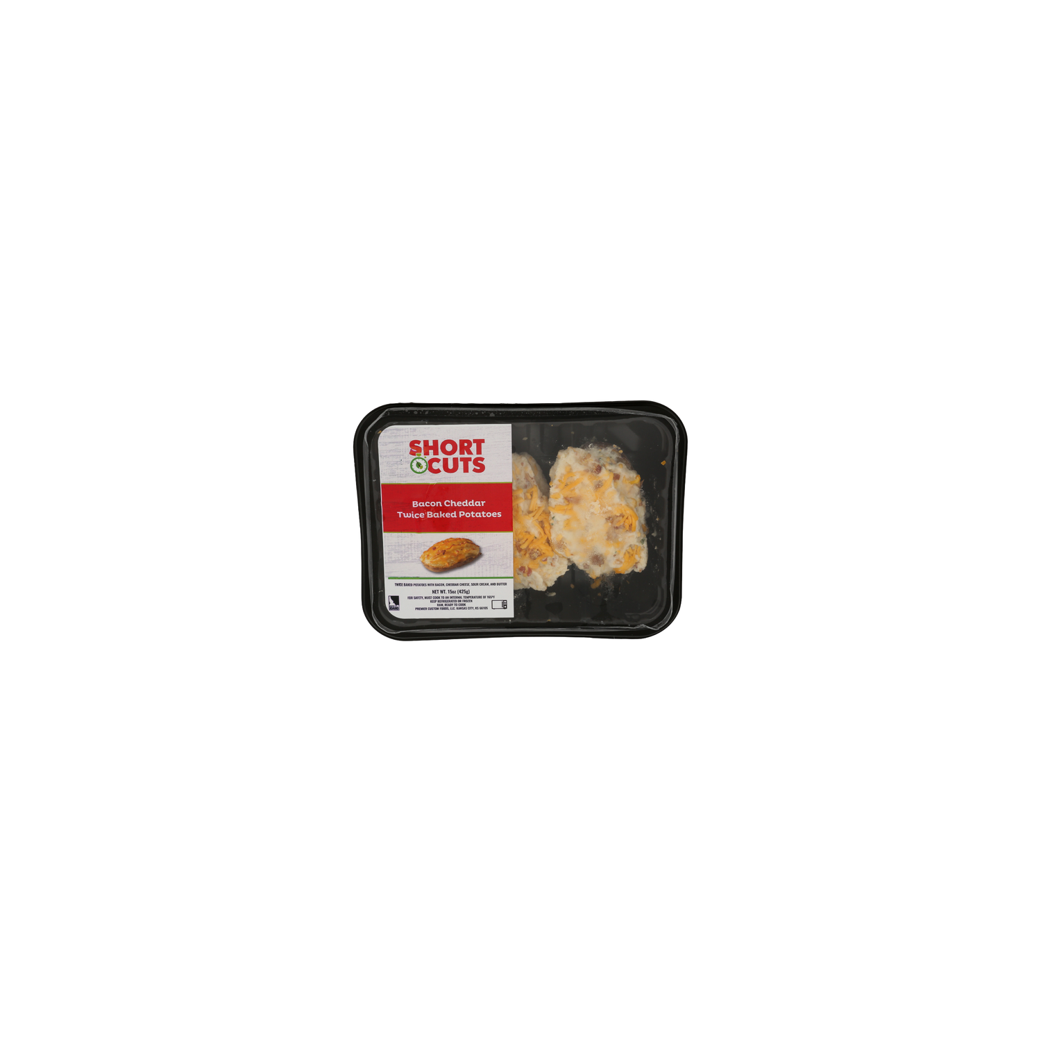 SHORT CUTS Bacon Cheddar Twice Baked Potatoes - 15 Ounce - Super 1