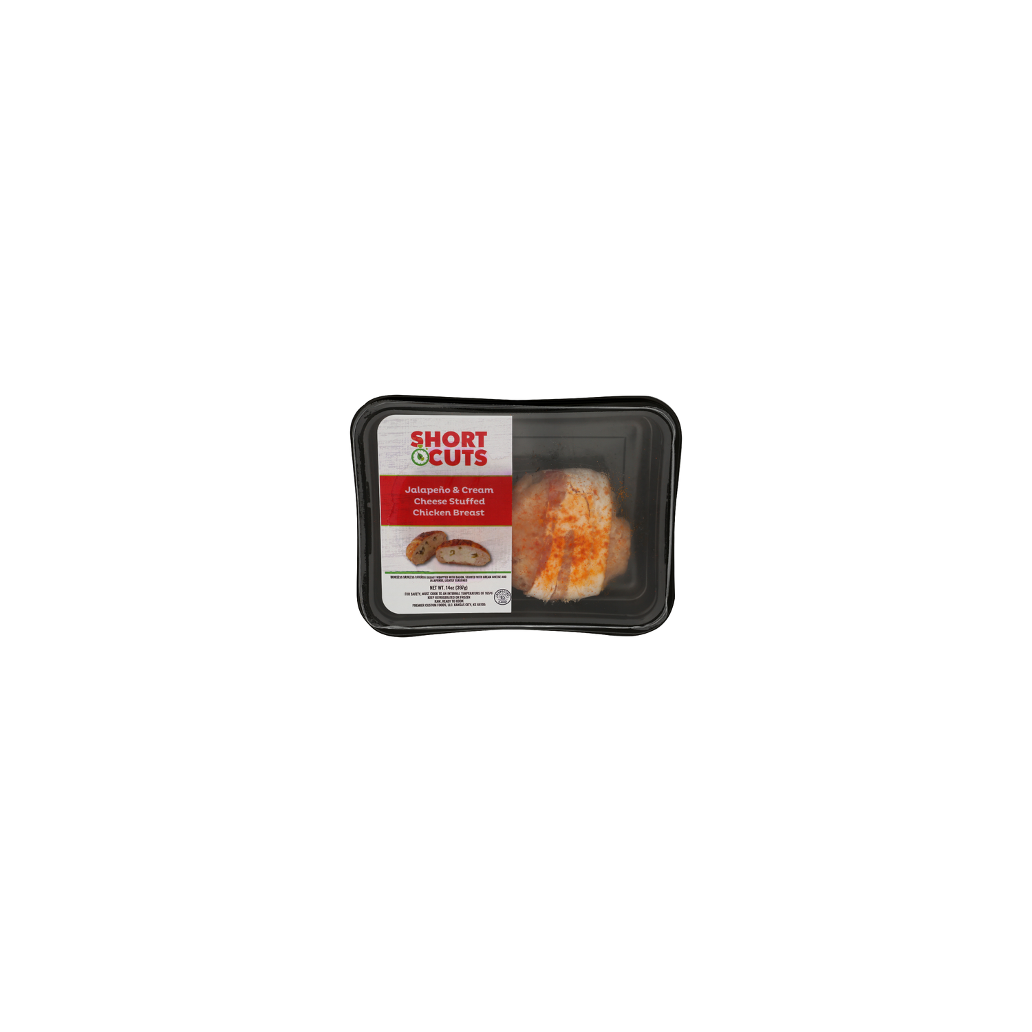 Short Cuts Jalapeno & Cream Cheese Bacon Wrapped Chicken - 1 Ounce Image 1 of 4