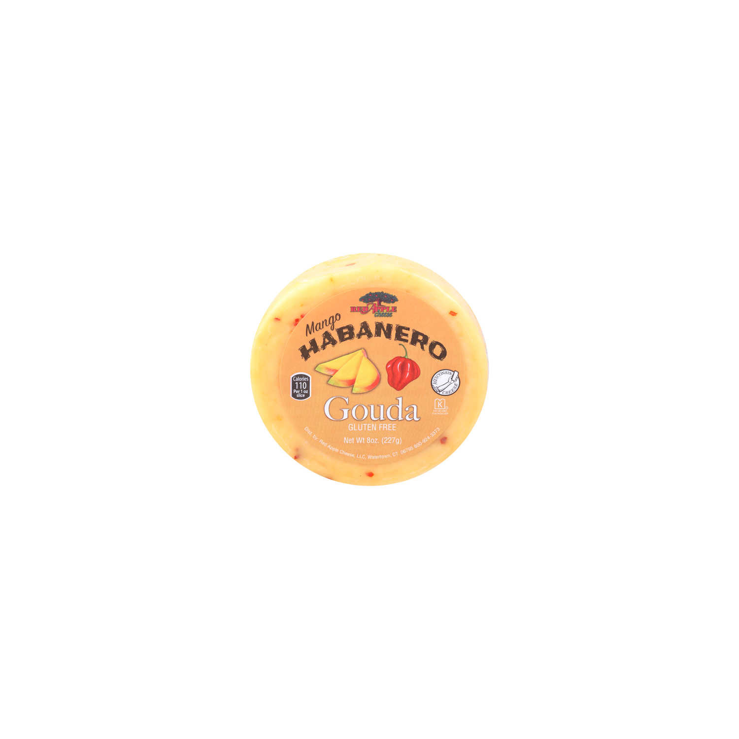 Red Apple Cheese Gouda Mango Habanero - 8 Ounce Image 1 of 2
