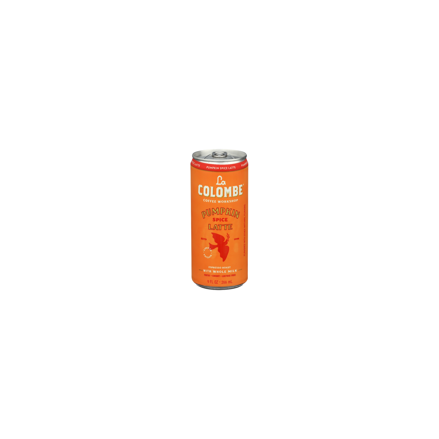 La Colombe Coffee Roasters Pumpkin Spice Ready To Drink Case Draft Latte - 9 Fluid Ounce Image 1 of 4