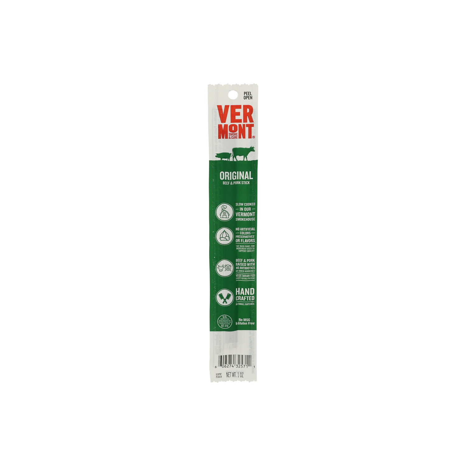 Vermont Smoke Original Beef & Pork Sticks - 1 Ounce Image 1 of 4