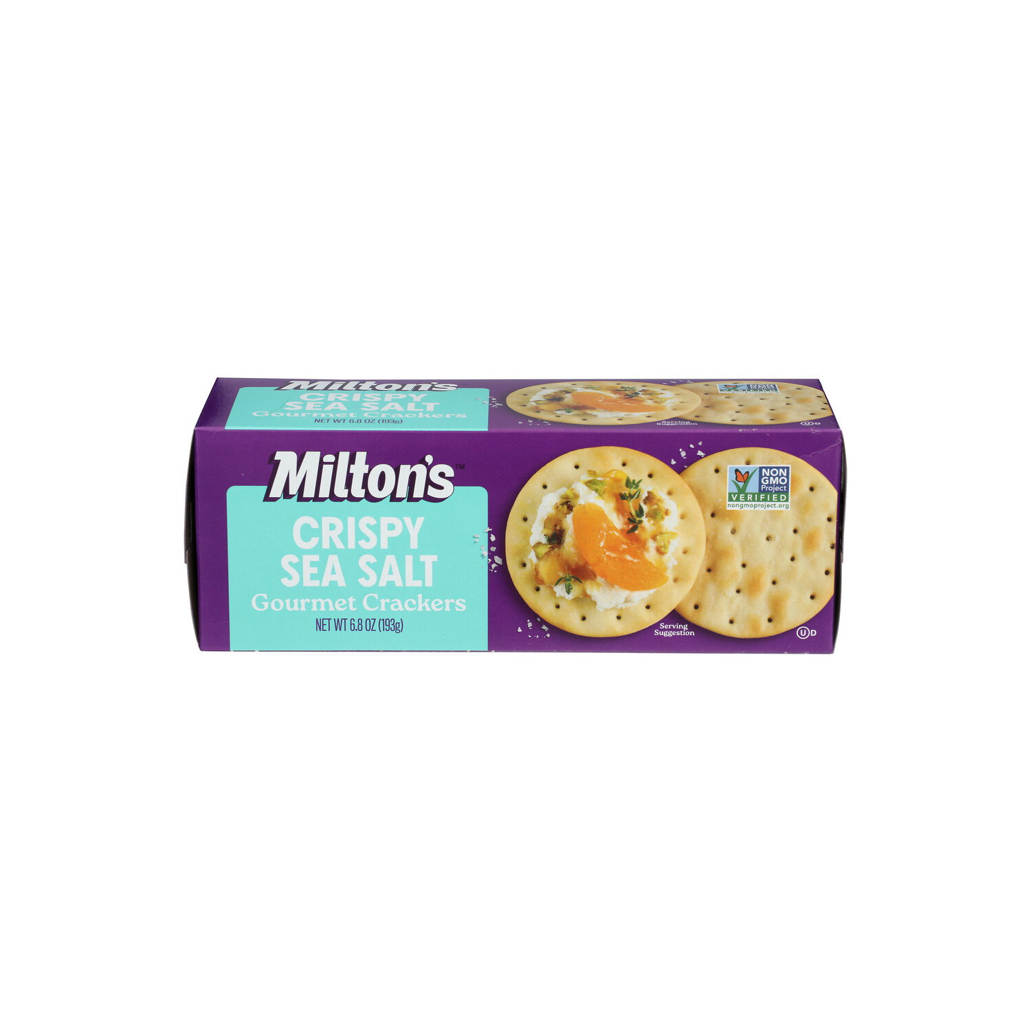MILTON's Craft Bakers Sea Salt Non-Gmo Gourmet Crispy Cracker - 6.8 Ounce Image 1 of 4