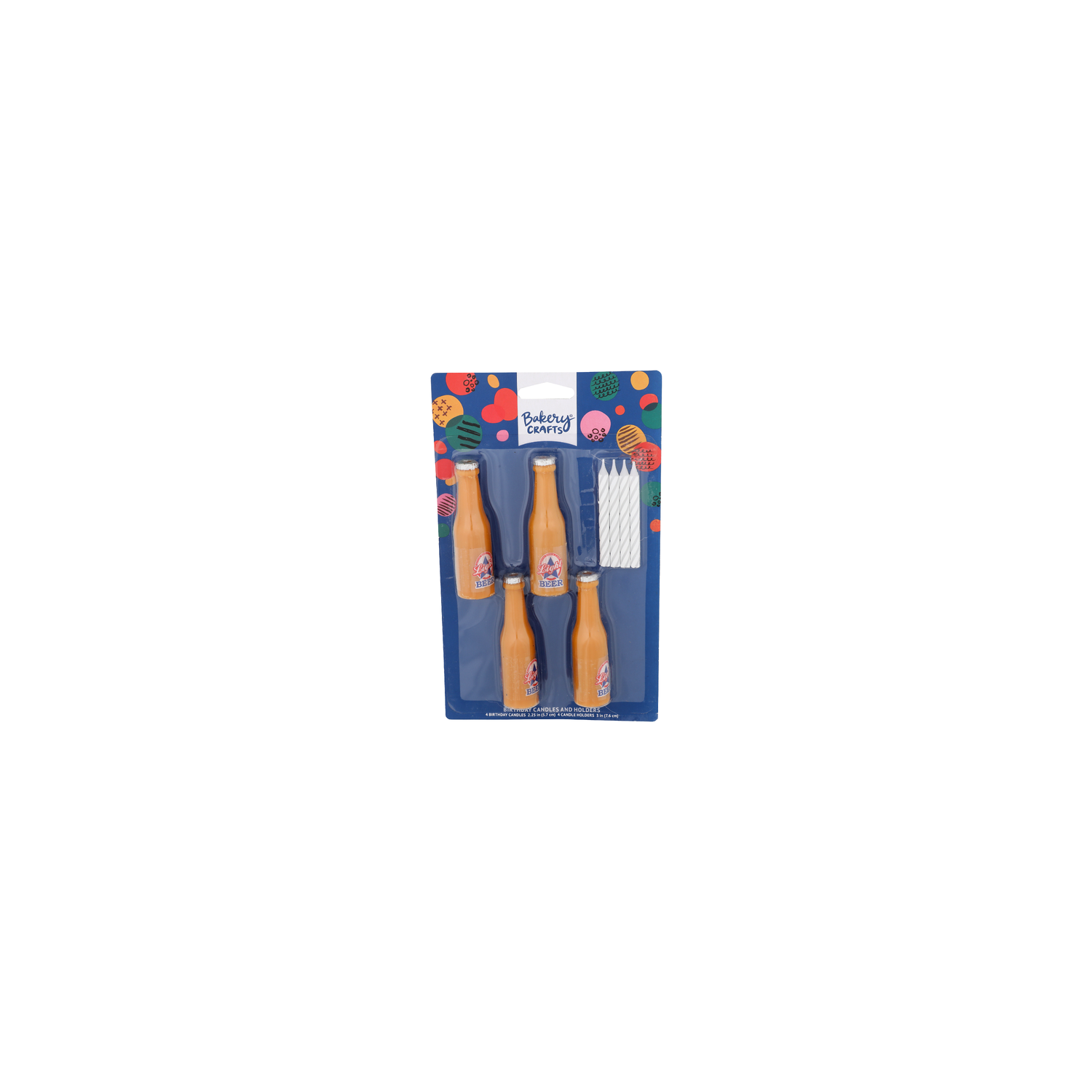 Bakery Crafts Light Beer Beers Birthday Candles And Holders - 1 Each Image 1 of 2