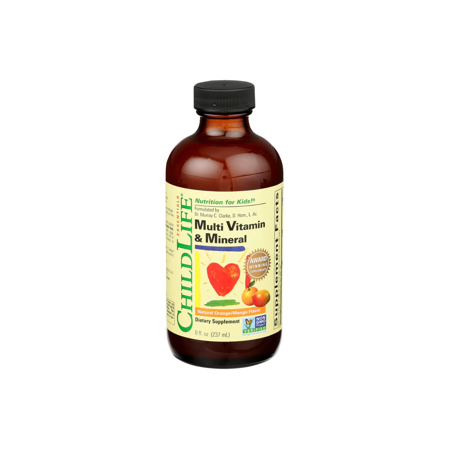 Childlife Essentials Multi-vitamin & Mineral Natural Orane Mango - 8 Fluid Ounce Image 1 of 2