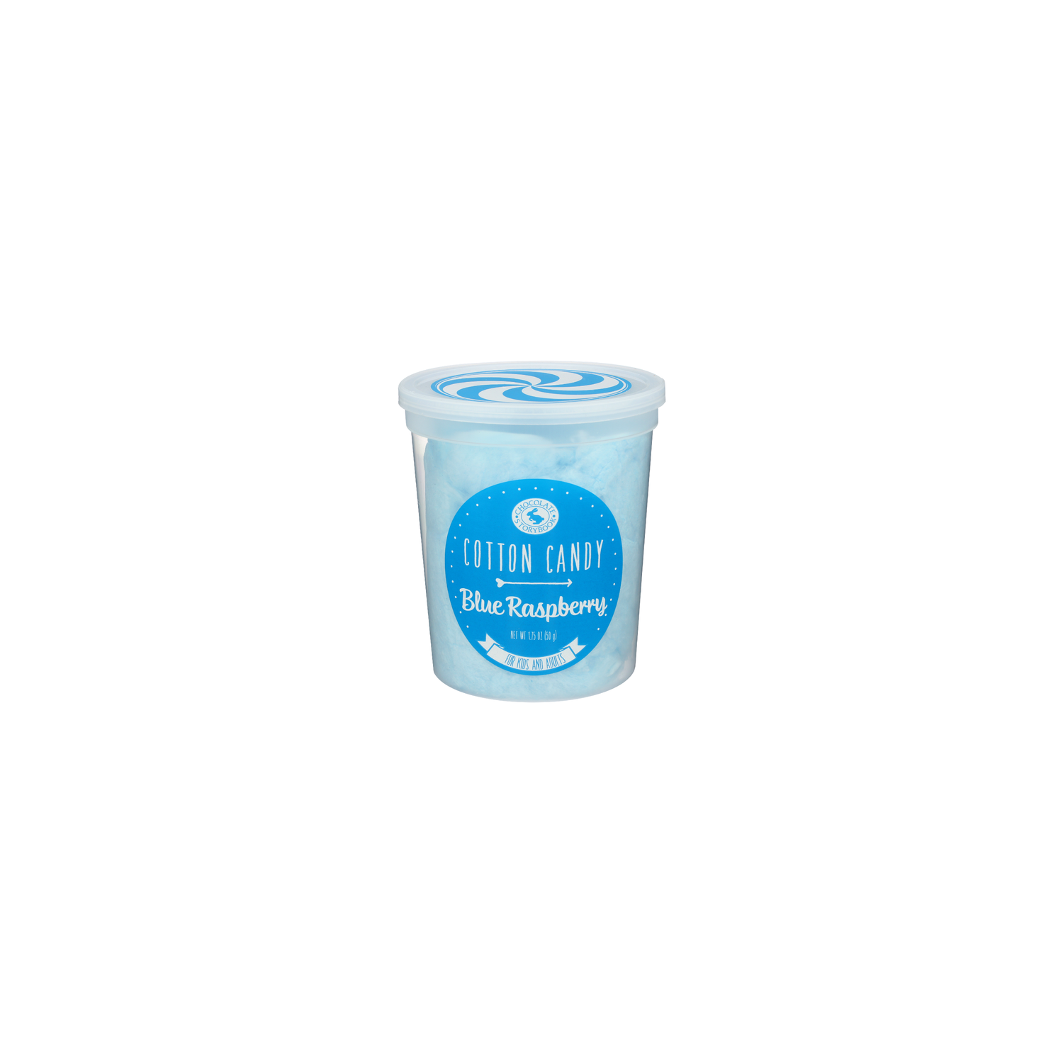 Chocolate Storybook Blue Raspberry Cotton Candy - 1.75 Ounce Image 1 of 4