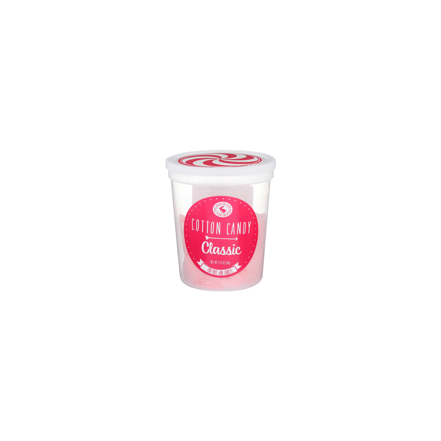 Chocolate Storybook Classic Pink Vanilla Cotton Candy - 1.75 Ounce Image 1 of 4