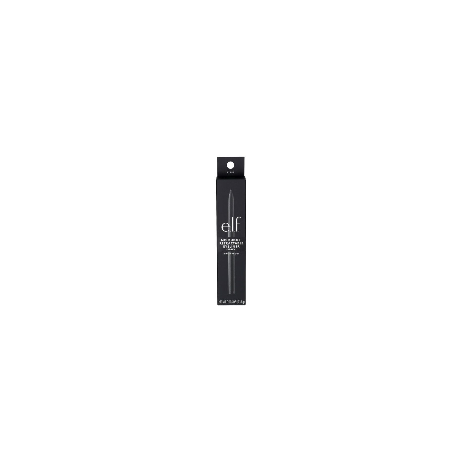 E.L.F. Black No Budge Retractable Eyeliner - 0.01 Ounce Image 1 of 3