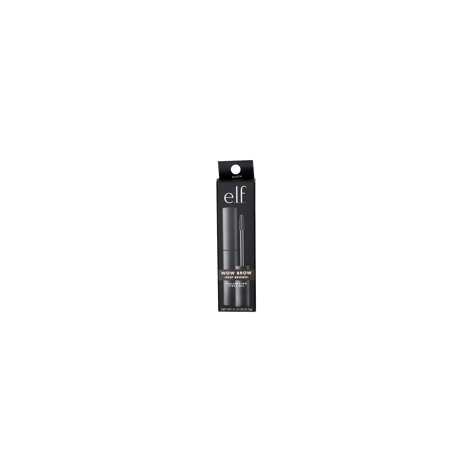 E.L.F. Deep Brown Wow Brow Volumizing Fiber Gel - 0.12 Ounce Image 1 of 3