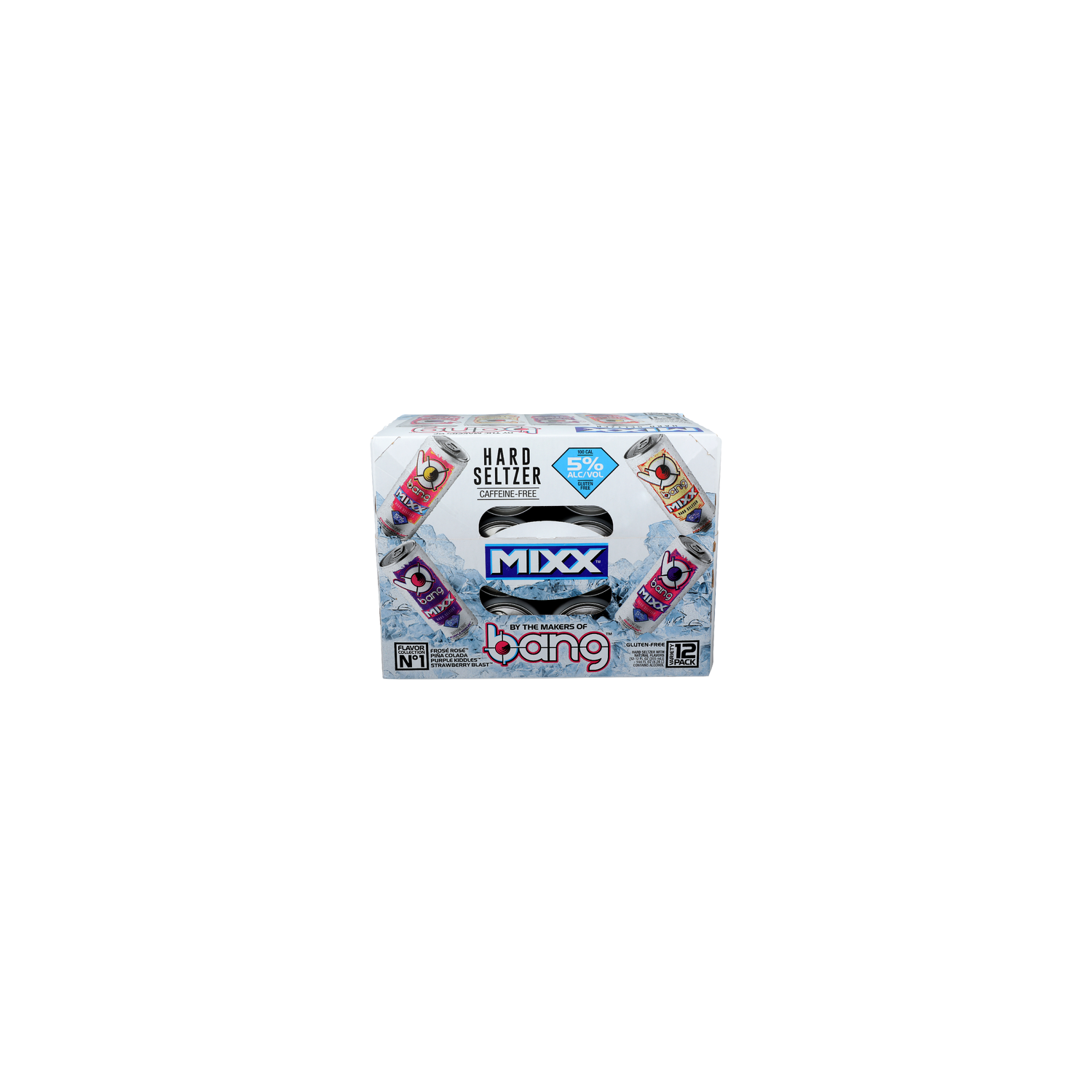 Bang Mixx Frose Rose Pina Colada Purple Kiddles Strawberry Blast Mixx Beer - 12 Fluid Ounce - 12 Count Image 1 of 4
