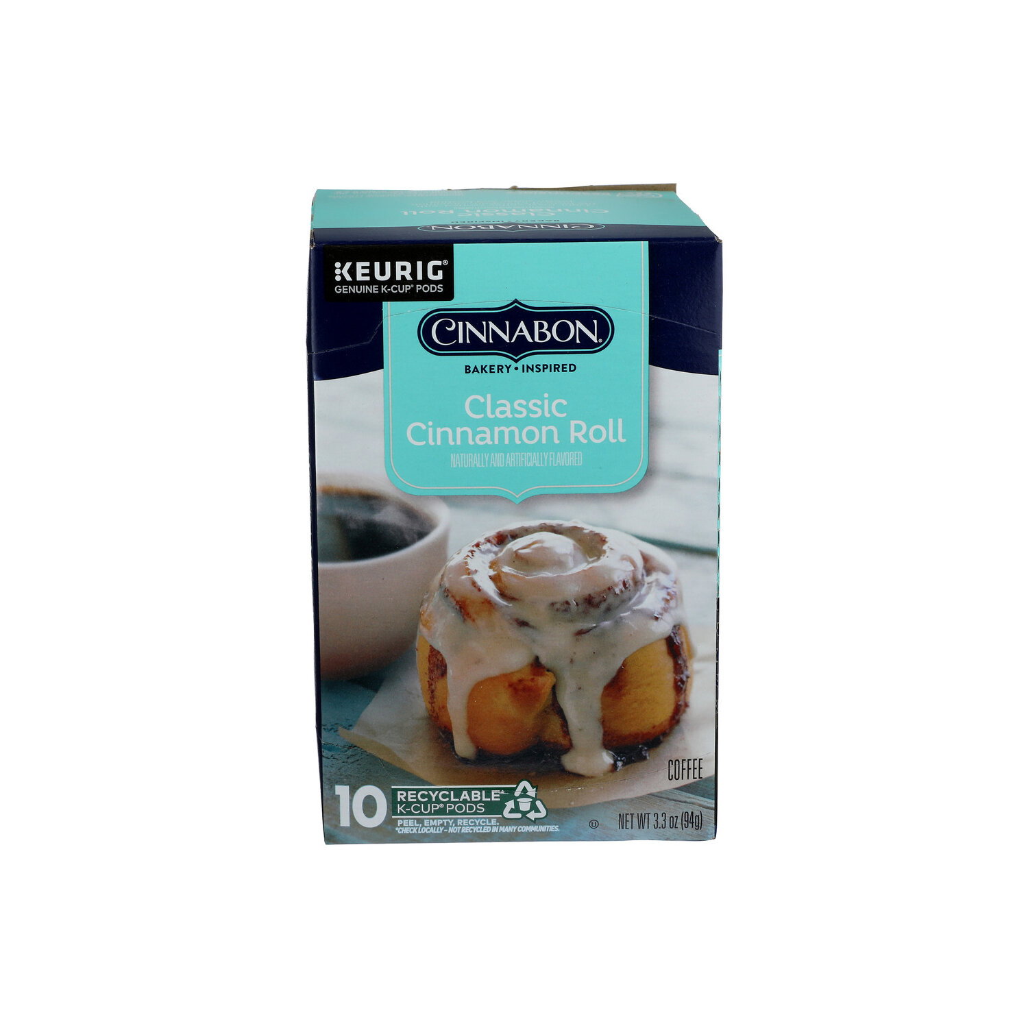 Green Mountain Gmc Clsc Cinmn Roll Cinnabon Ss - 0.33 Ounce - 10 Count Image 1 of 3