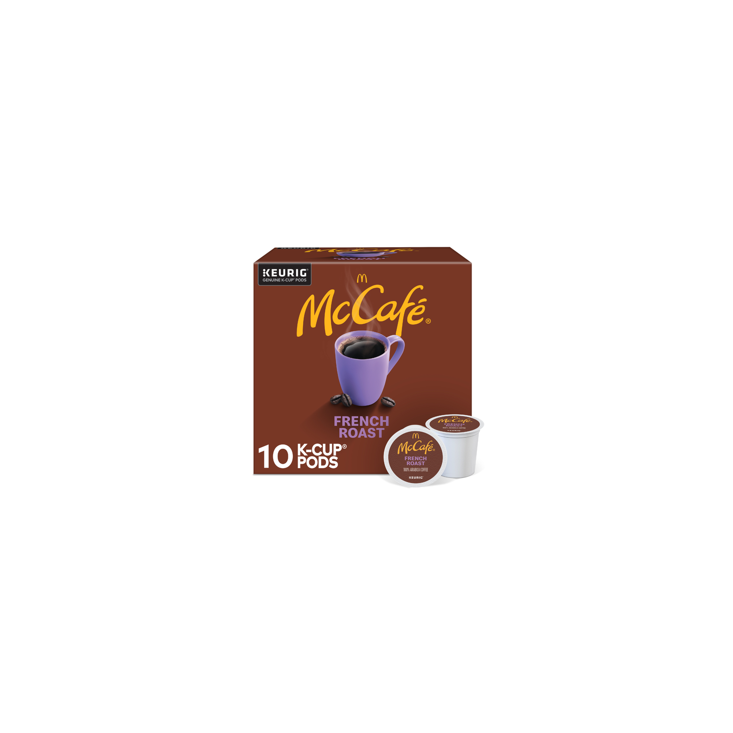 McCafe French Roast Single Serve Coffee Keurig K Cup Pods Dark - 10 Count Image 1 of 2