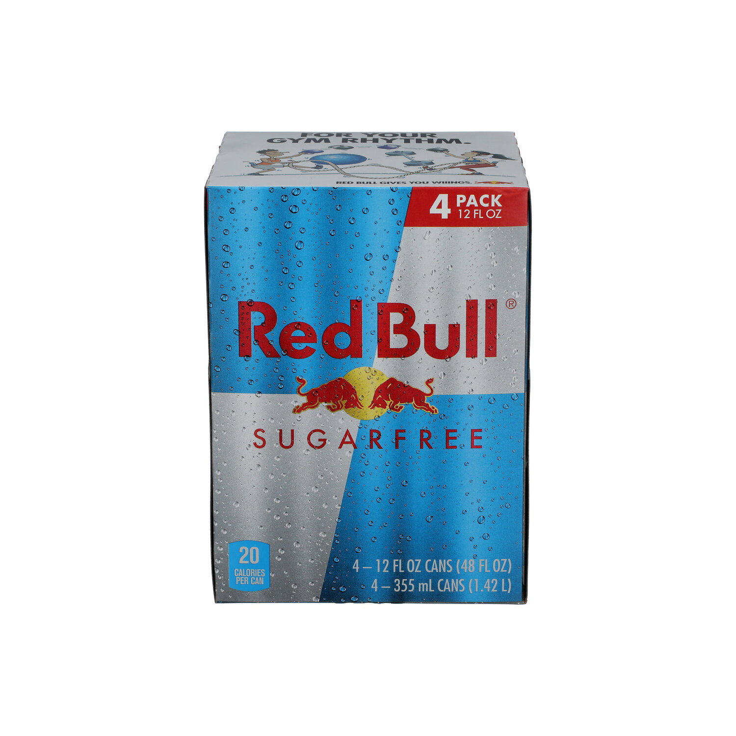 Red Bull Sugar Free - 12 Fluid Ounce - 4 Count Image 1 of 4