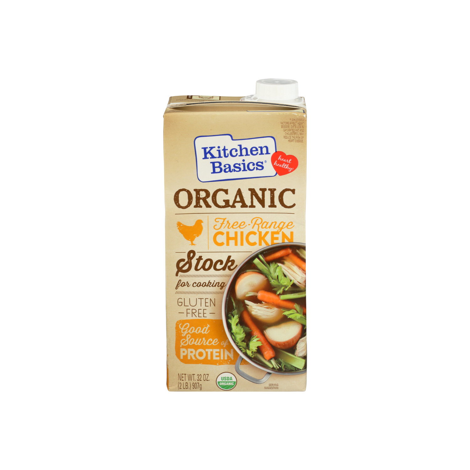 Kitchen Basics Broth Free Rnge Chix Org - 32 Ounce Image 1 of 2