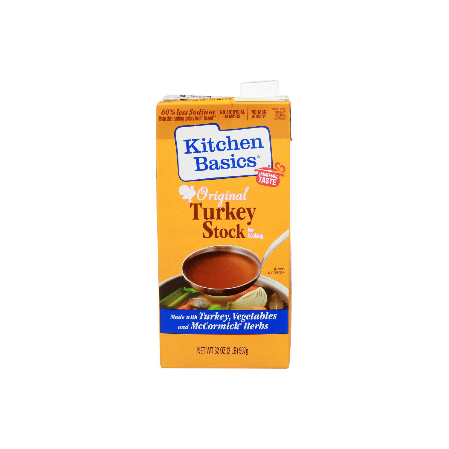 Kitchen Basics Original Turkey Stock - 32 Ounce Image 1 of 4