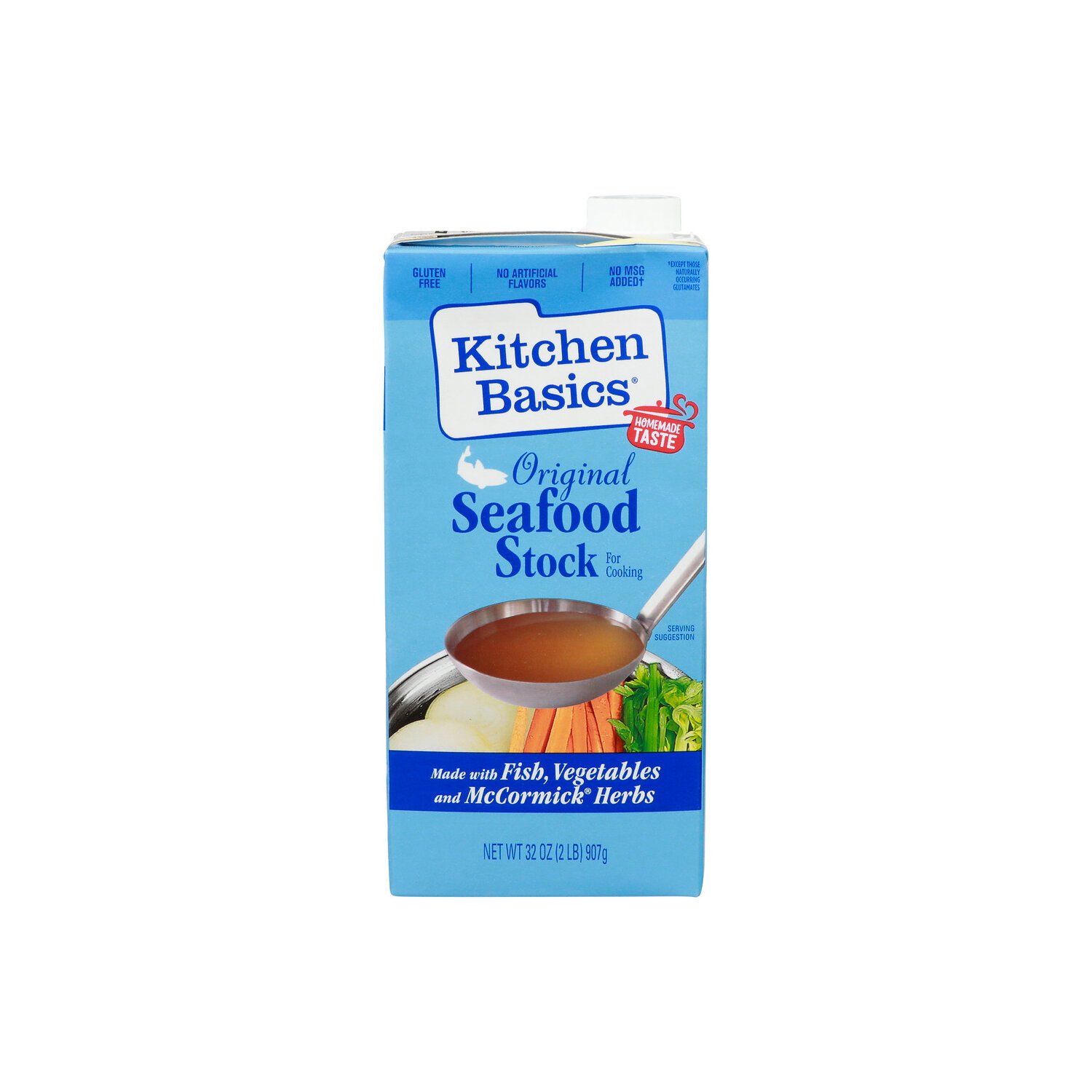 Kitchen Basics Original Seafood Stock - 32 Ounce Image 1 of 4