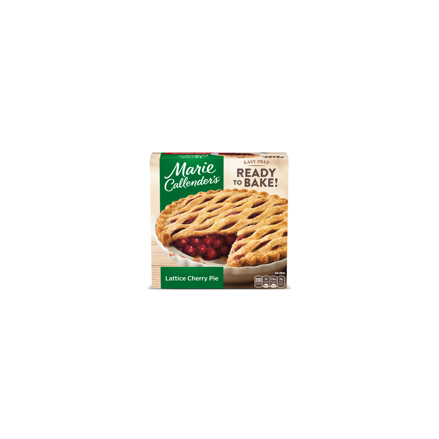 Marie Callender's Lattice Cherry Pie, Ready To Bake Frozen Dessert - 40 Ounce Image 1 of 4