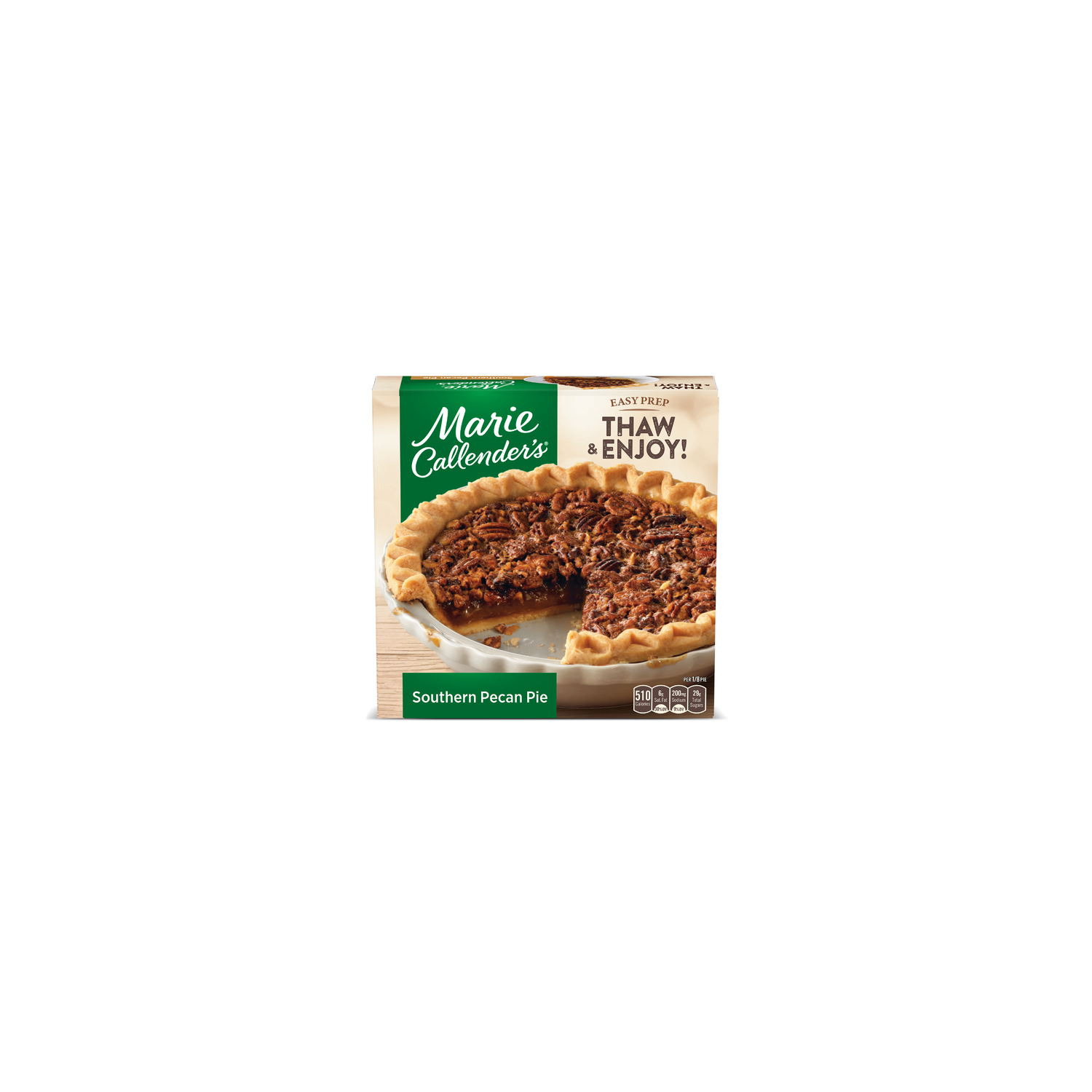 Marie Callender's Southern Pecan Pie, Thaw & Enjoy Frozen Dessert - 32 Ounce Image 1 of 4