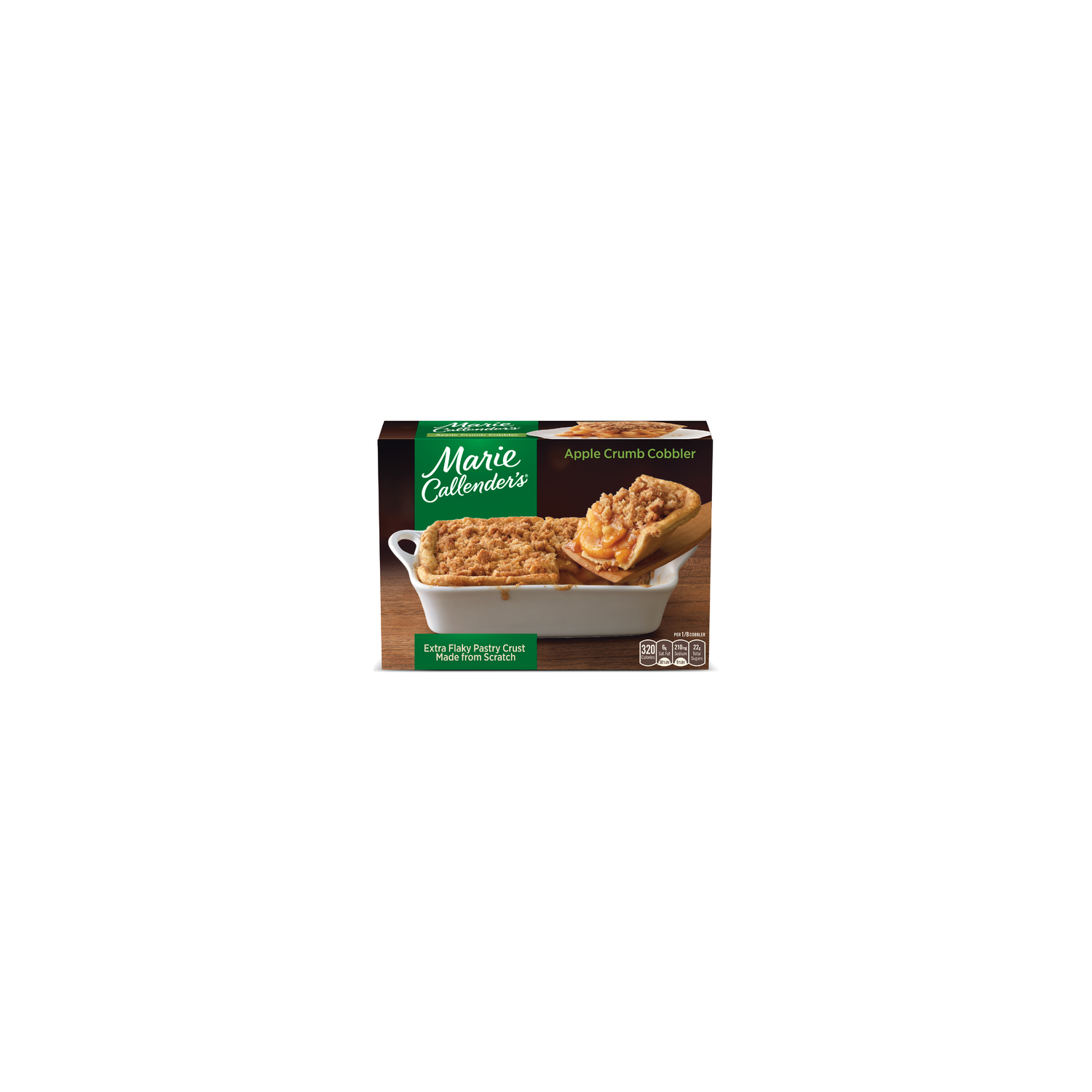 Marie Callender's Apple Crumb Cobbler, Frozen Dessert Pie - 32 Ounce Image 1 of 4