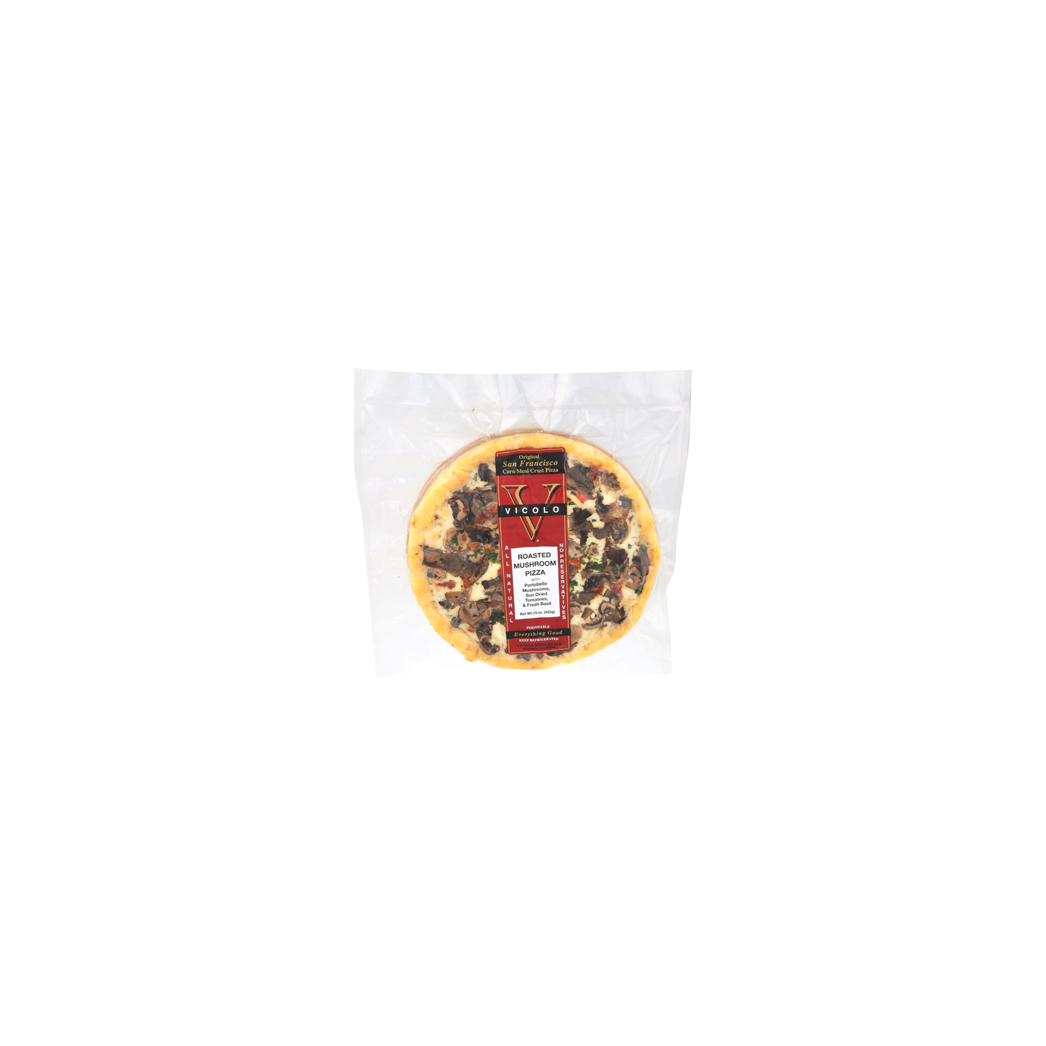 Vicolo Pizza Roasted Mushroom - 15 Ounce Image 1 of 2