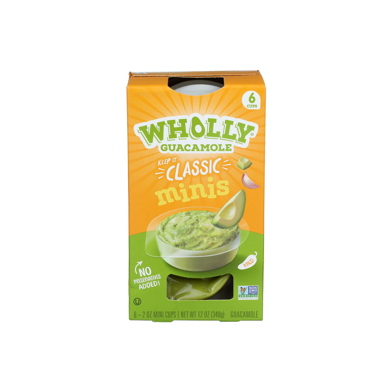 Wholly Guacamole Mild Mini's Classic Guacamole - 2 Ounce - 6 Count Image 1 of 4