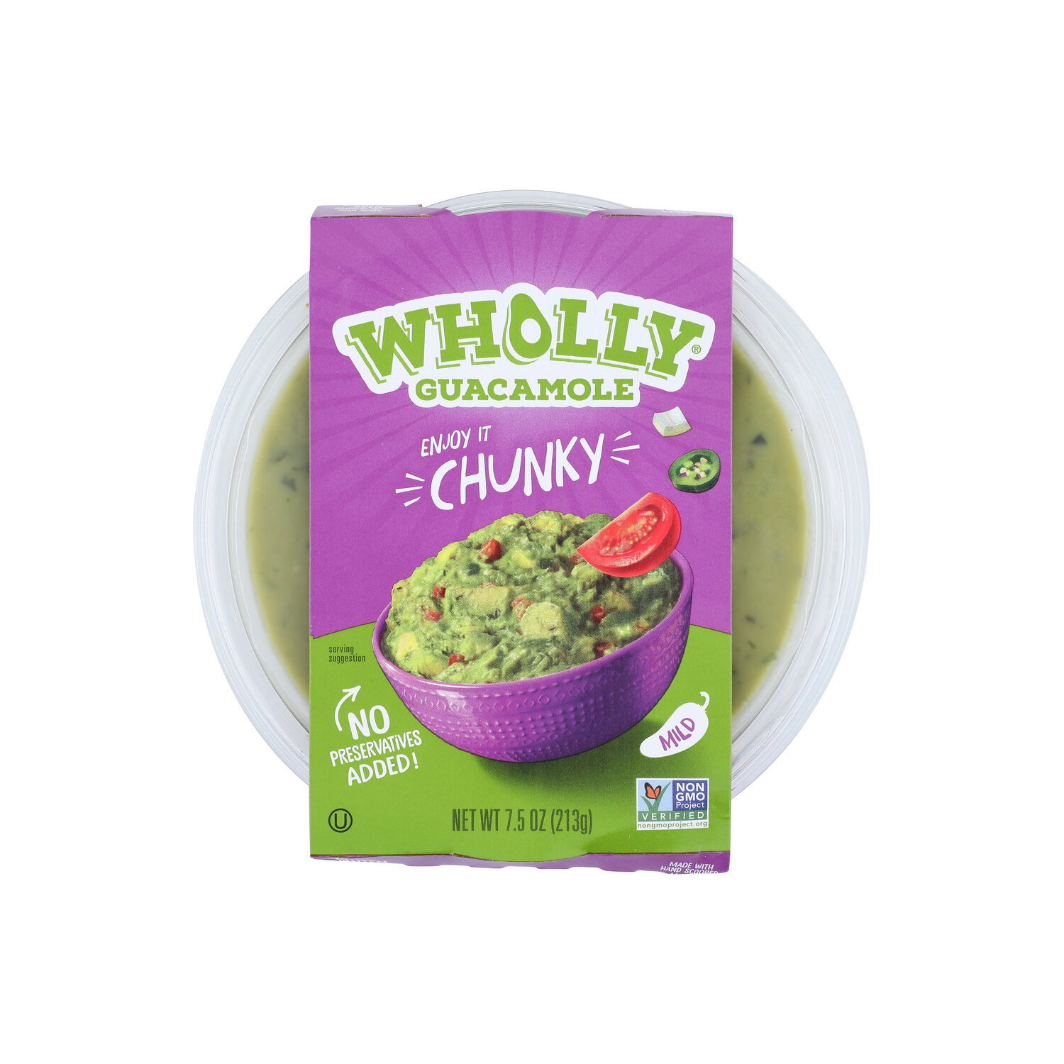 Wholly Guacamole Mild Chunky Bowl - 7.5 Ounce Image 1 of 4