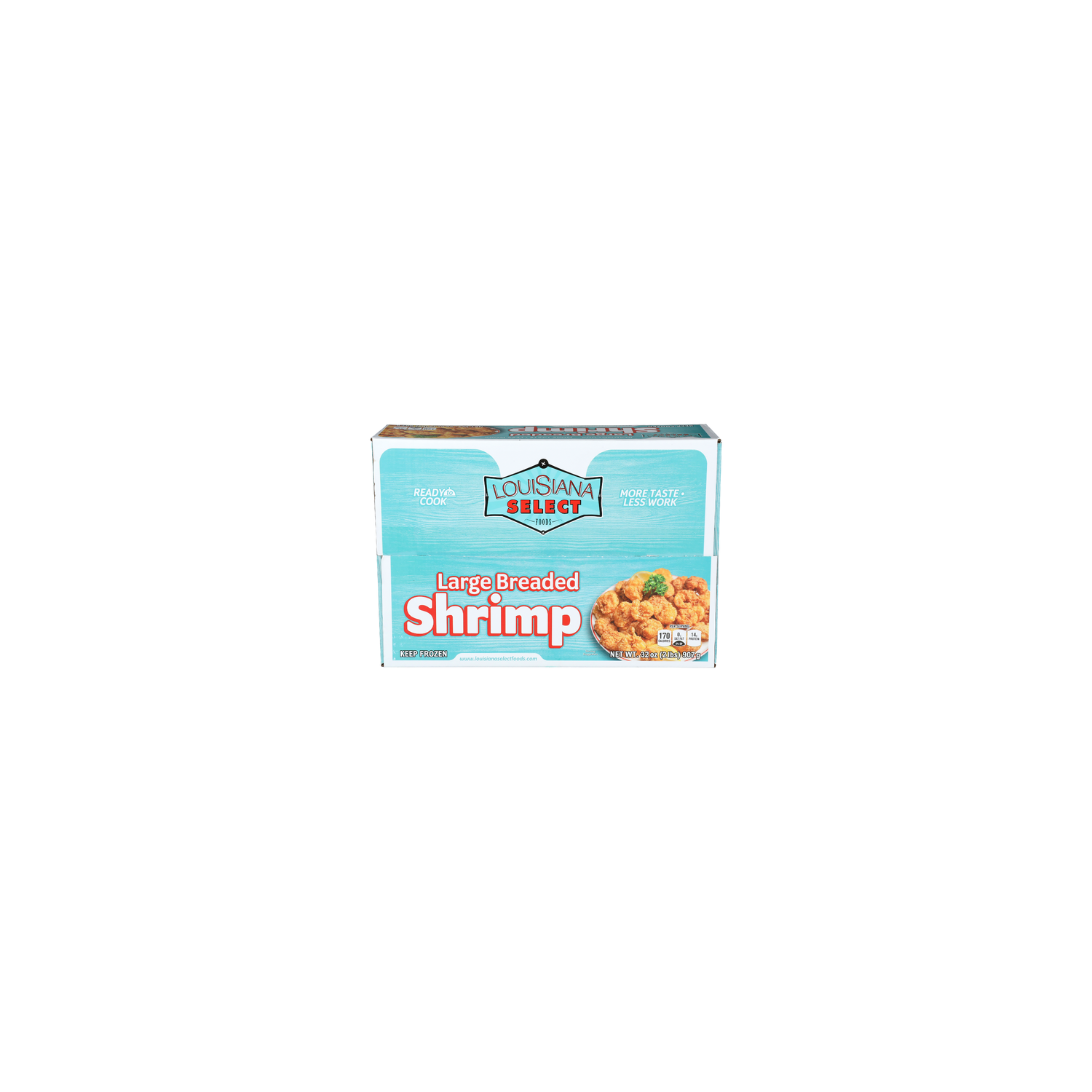 Louisiana Select Foods Large Breaded Shrimp - 32 Ounce Image 1 of 4