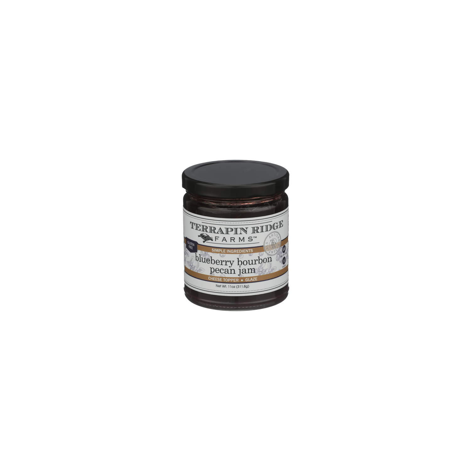 Terrapin Ridge Farms Blueberry Bourbon Pecan Jam - 11 Ounce Image 1 of 4