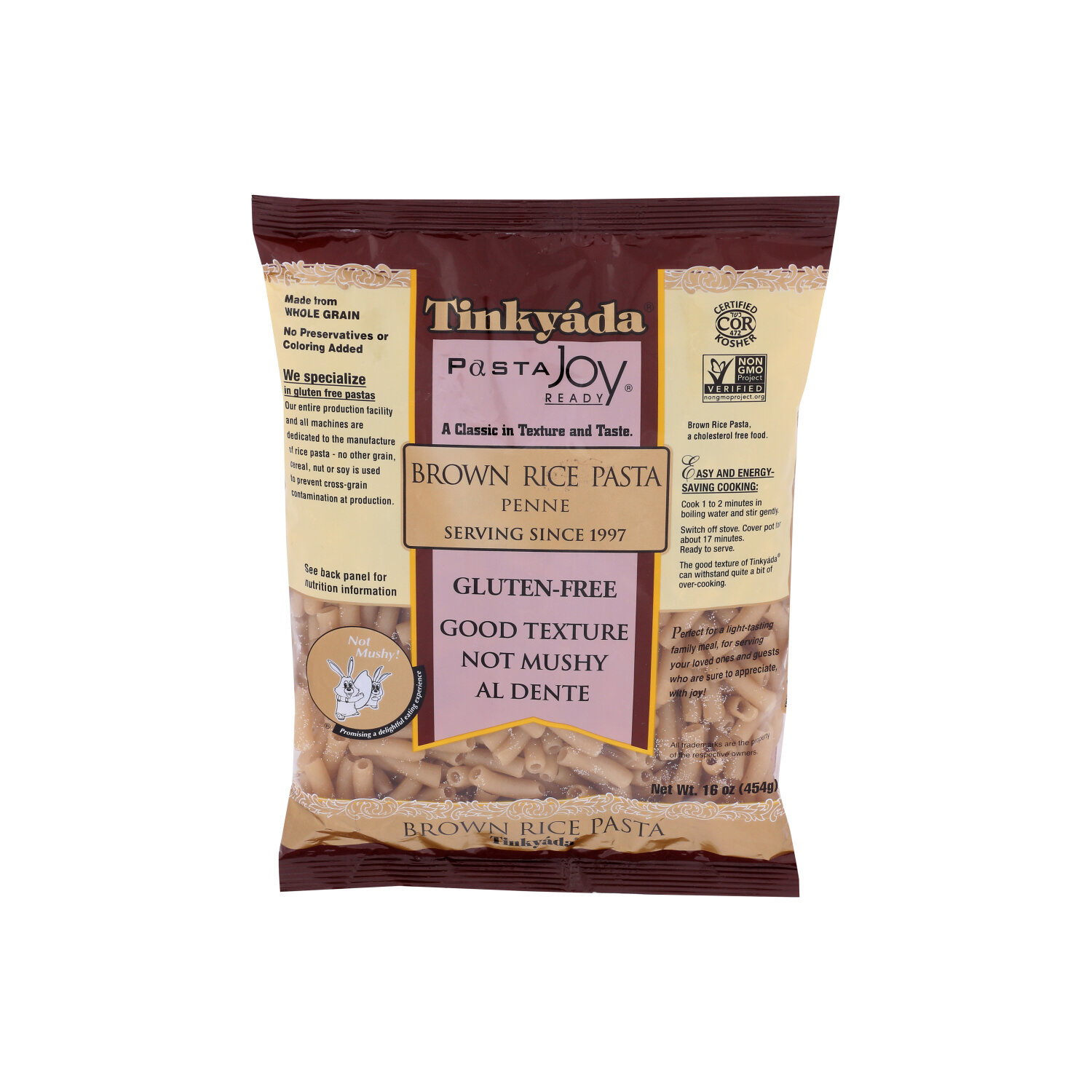 Tinkyada Penne Brown Rice Pasta - 16 Ounce Image 1 of 3