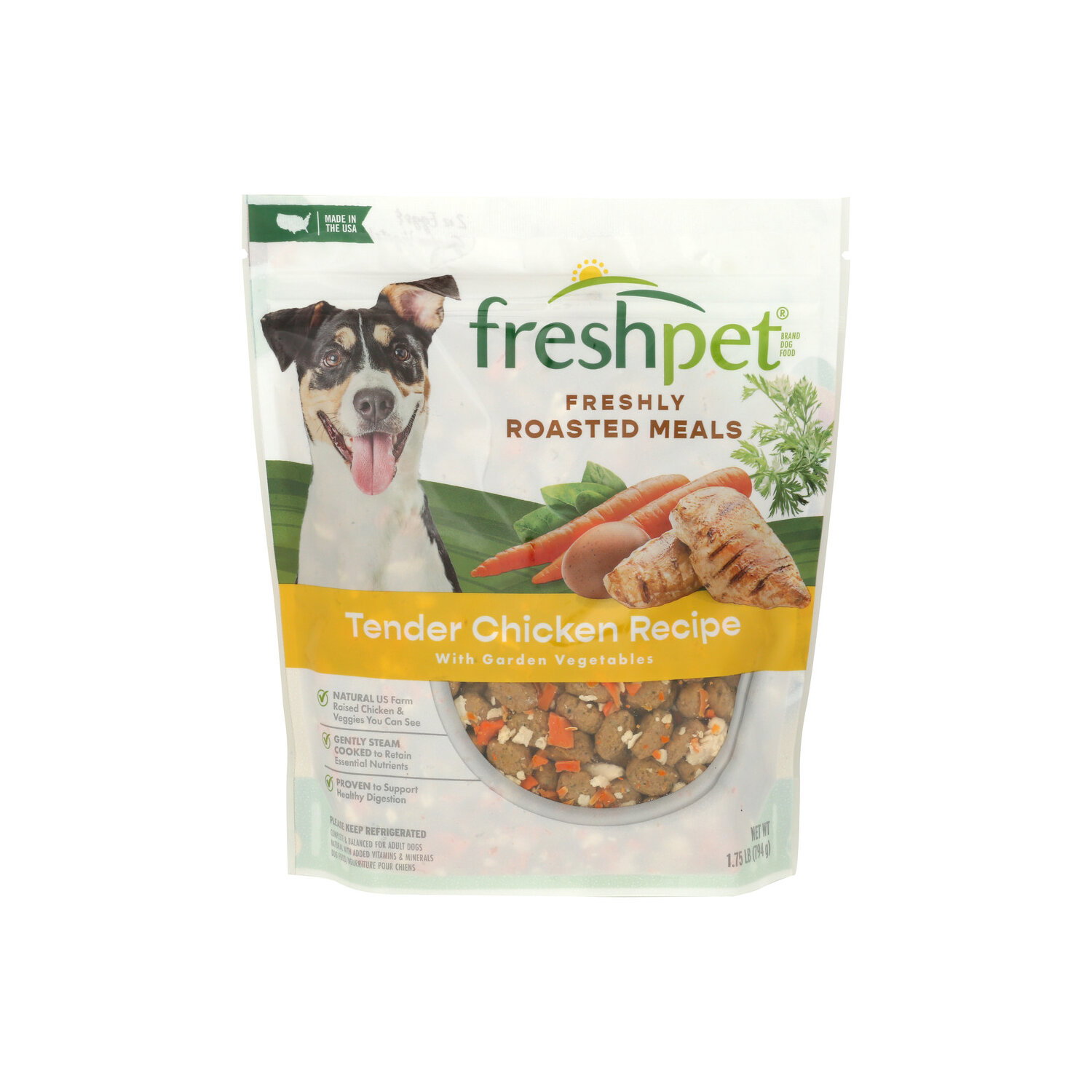 Freshpet Chicken Bag Roasted Meals Dog Food Tender Recipe With