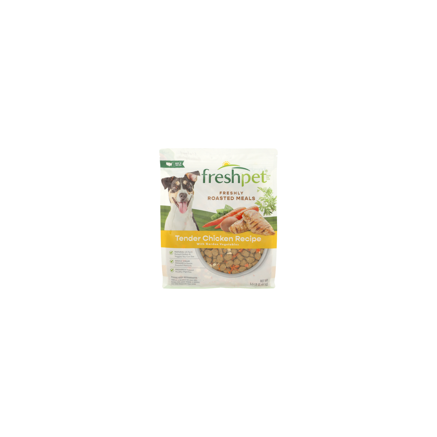 Freshpet Tender Chicken Recipe Bag Fresh Refrigerated Food For Dogs - 5.5 Pound Image 1 of 4