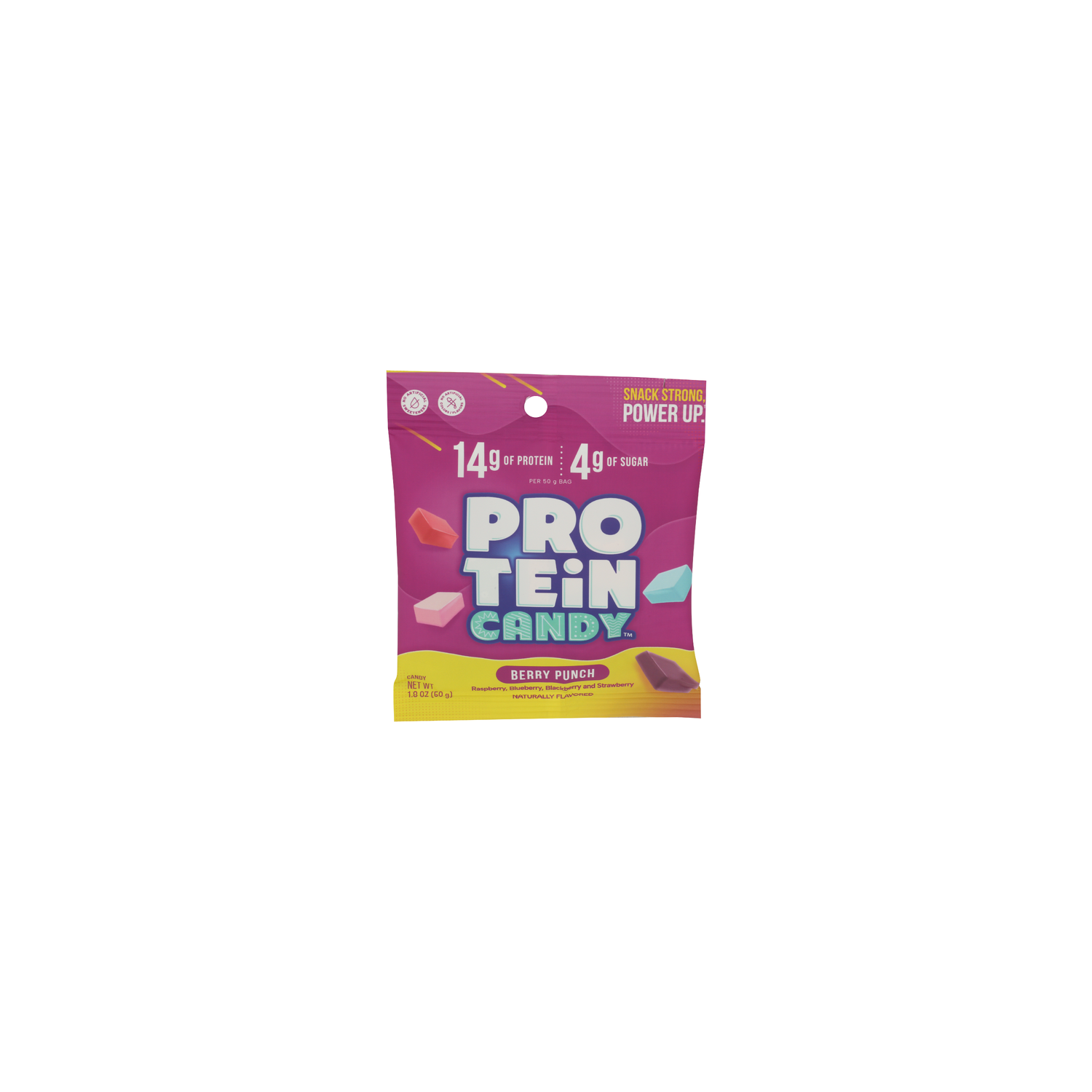 Protein Candy Chewy Berry Punch - 1.8 Ounce Image 1 of 4