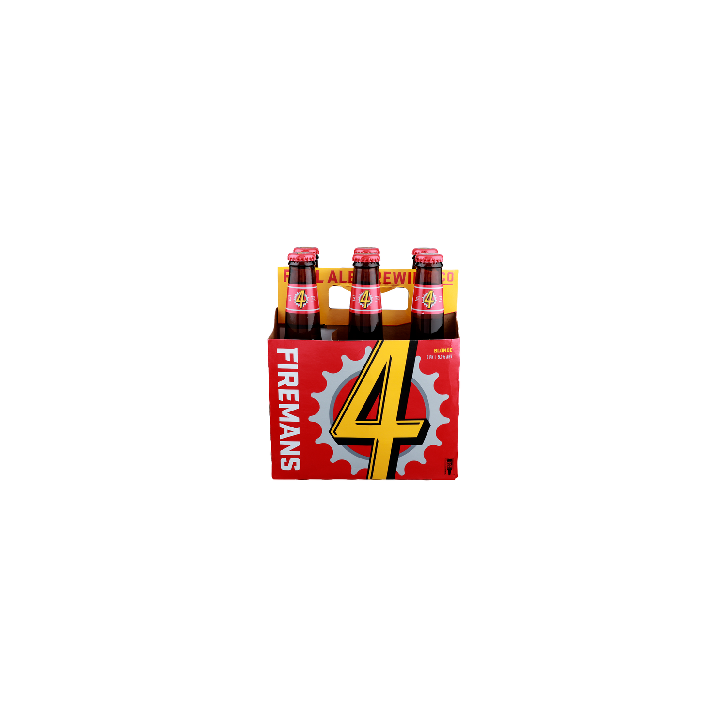 Real Ale Brewing Co Firemans 4 Blonde - 6 Count Image 1 of 2