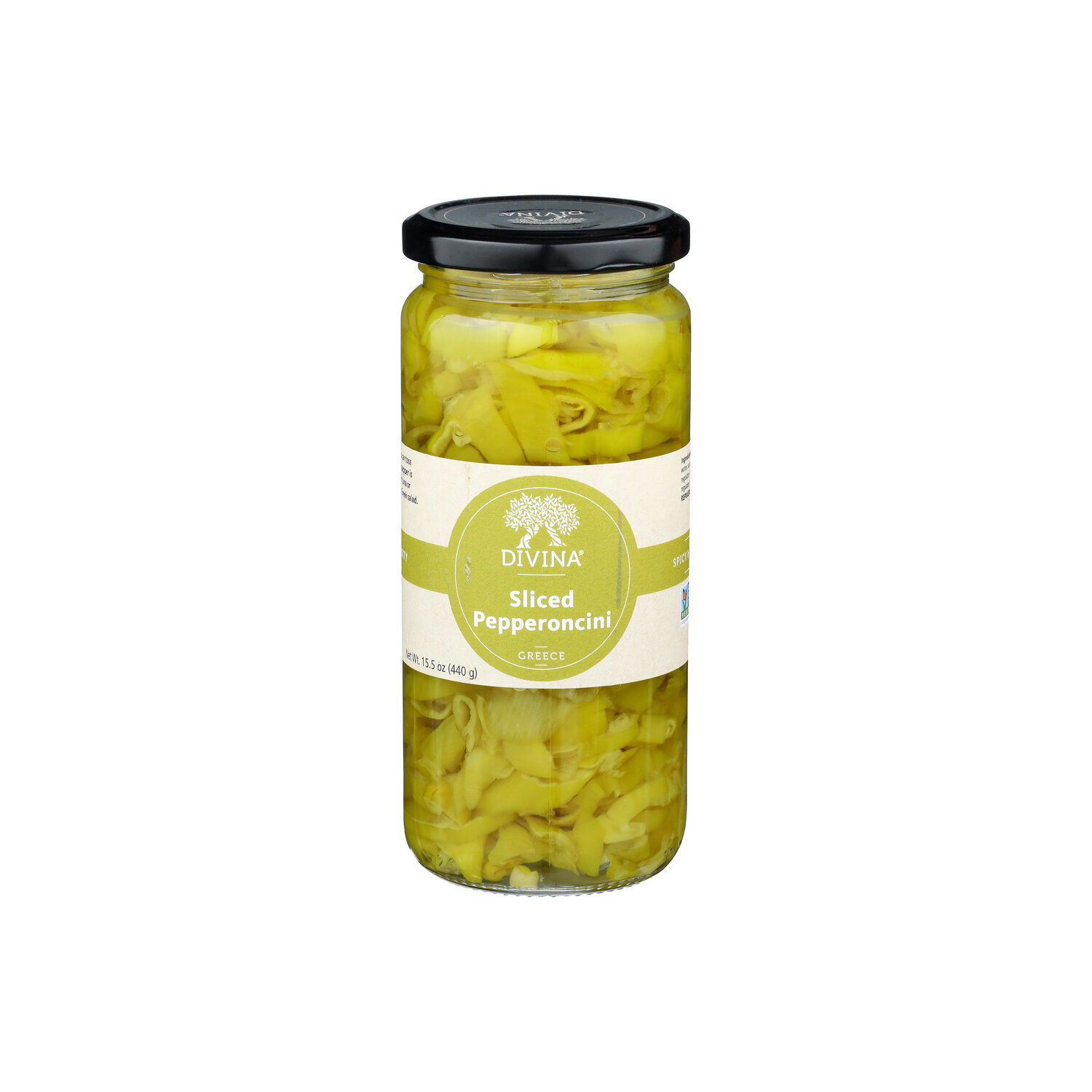 Divina Spicy & Fruity Sliced Pepperoncini - 15.5 Ounce Image 1 of 4