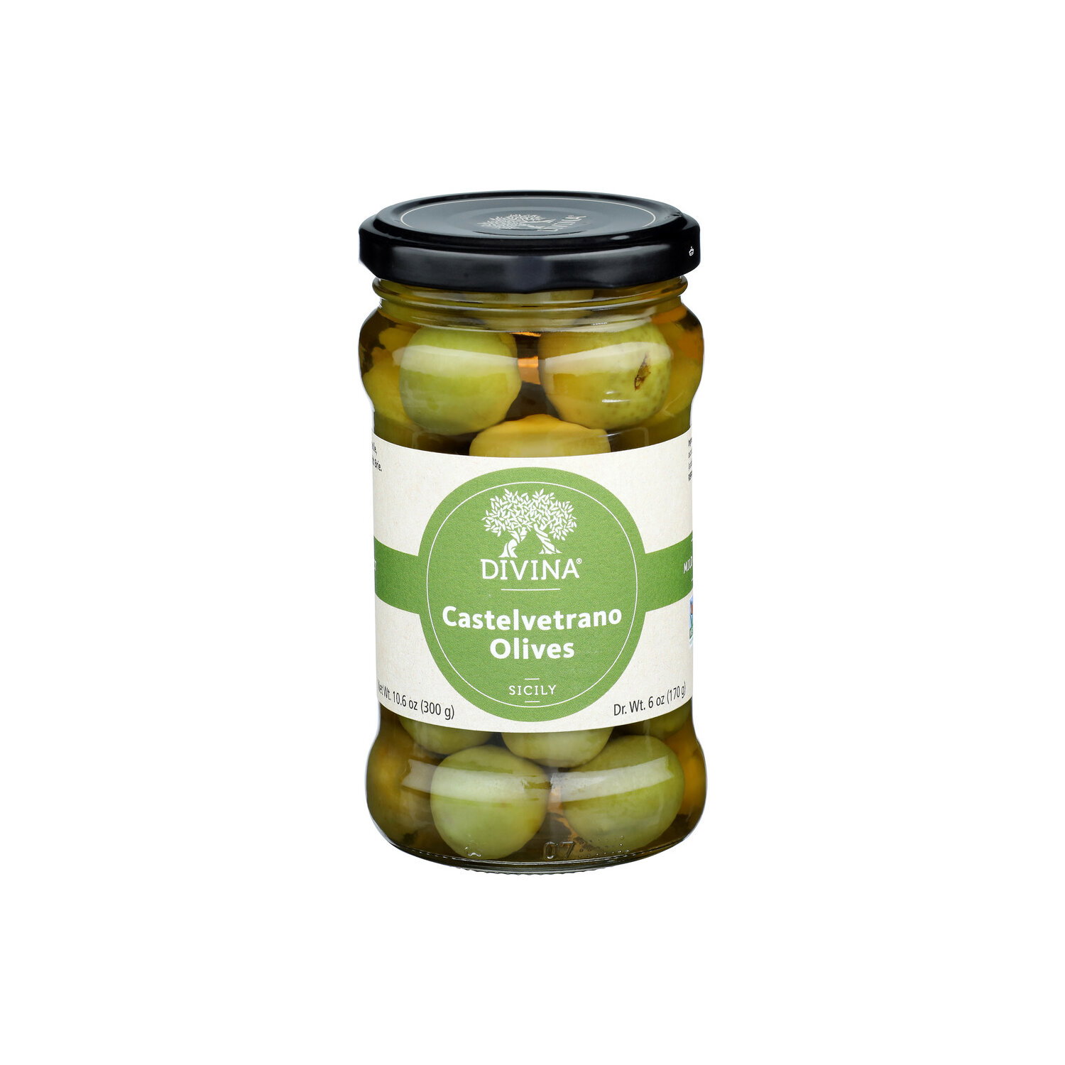 Divina Castelvetrano Olives Whole - 10.6 Ounce Image 1 of 4