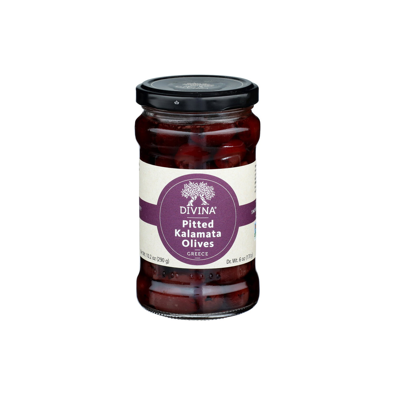 Divina Pitted Kalamata Olives - 10.2 Ounce Image 1 of 4